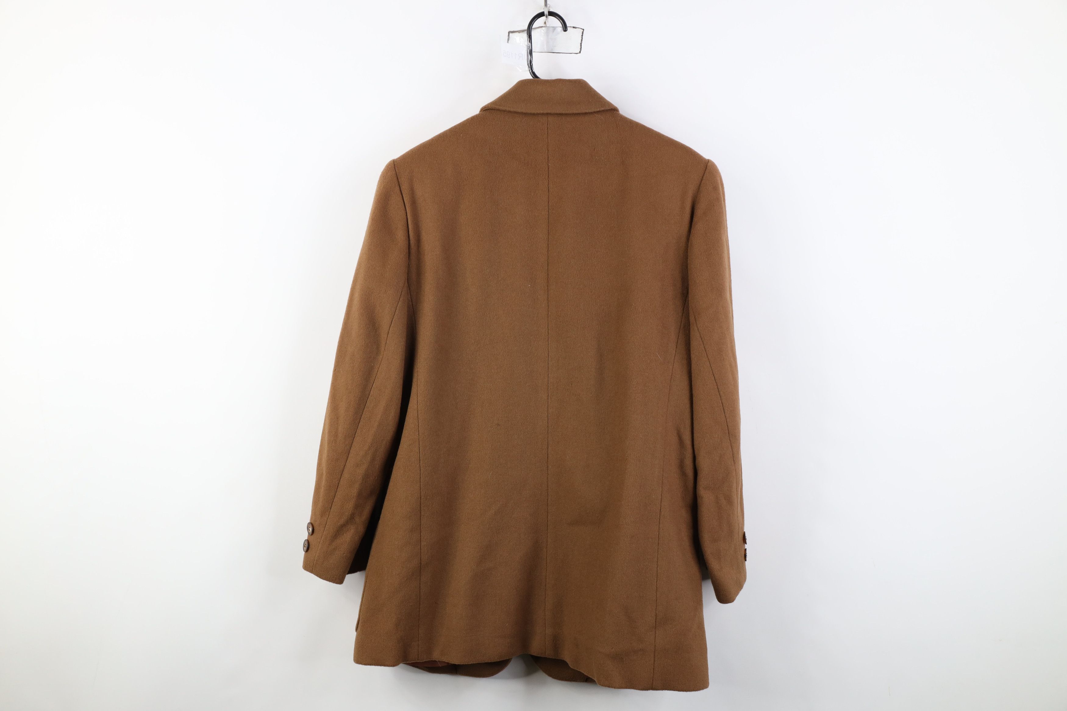Lands' End Vintage 90s Lands End Button Blazer Suit Jacket Brown USA Size XL / US 12-14 / IT 48-50 - 13 Thumbnail
