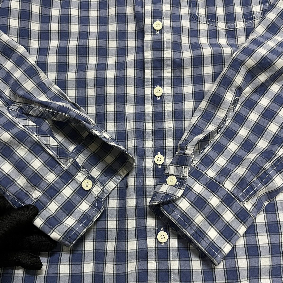 Levi's × Levi's Made & Crafted × Levi's Vintage Clothing Levis Checkered Button Up Shirt Size US M / EU 48-50 / 2 - 6 Thumbnail