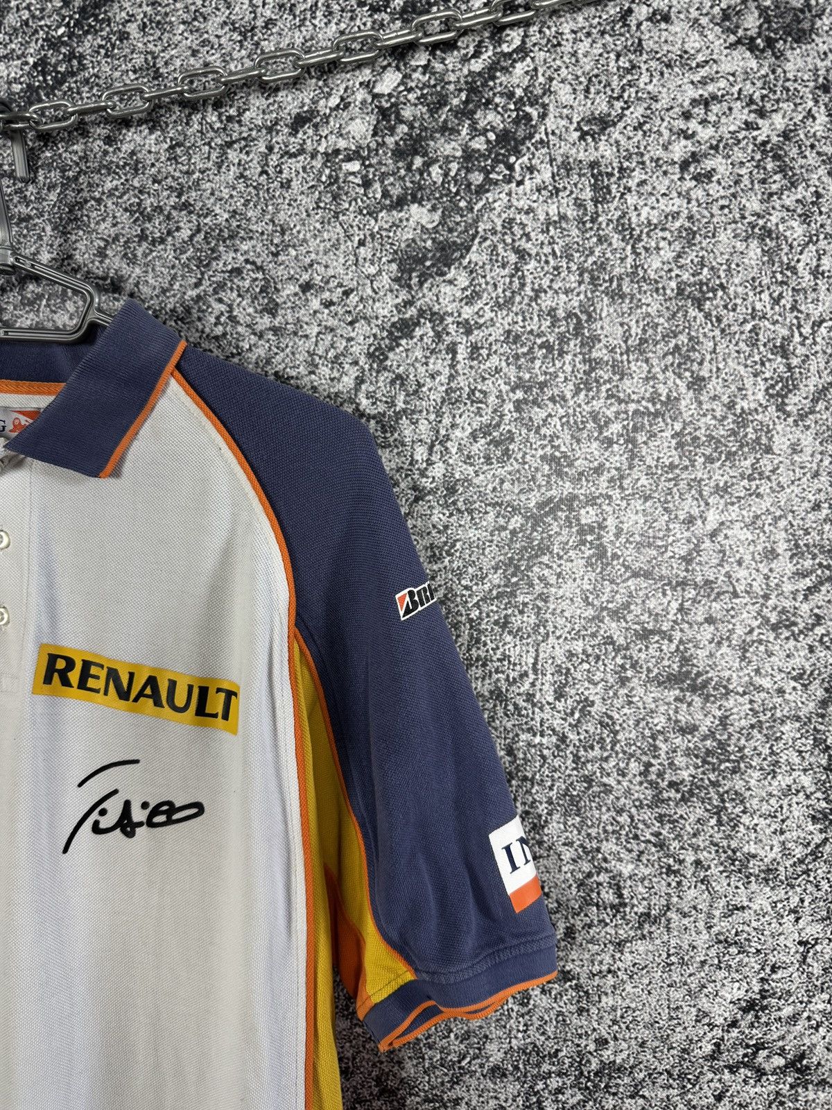 Formula 1 × Vintage Renault F1 Team Racing Polo Shirt ING ELG Vintage Size M Size US M / EU 48-50 / 2 - 3 Thumbnail