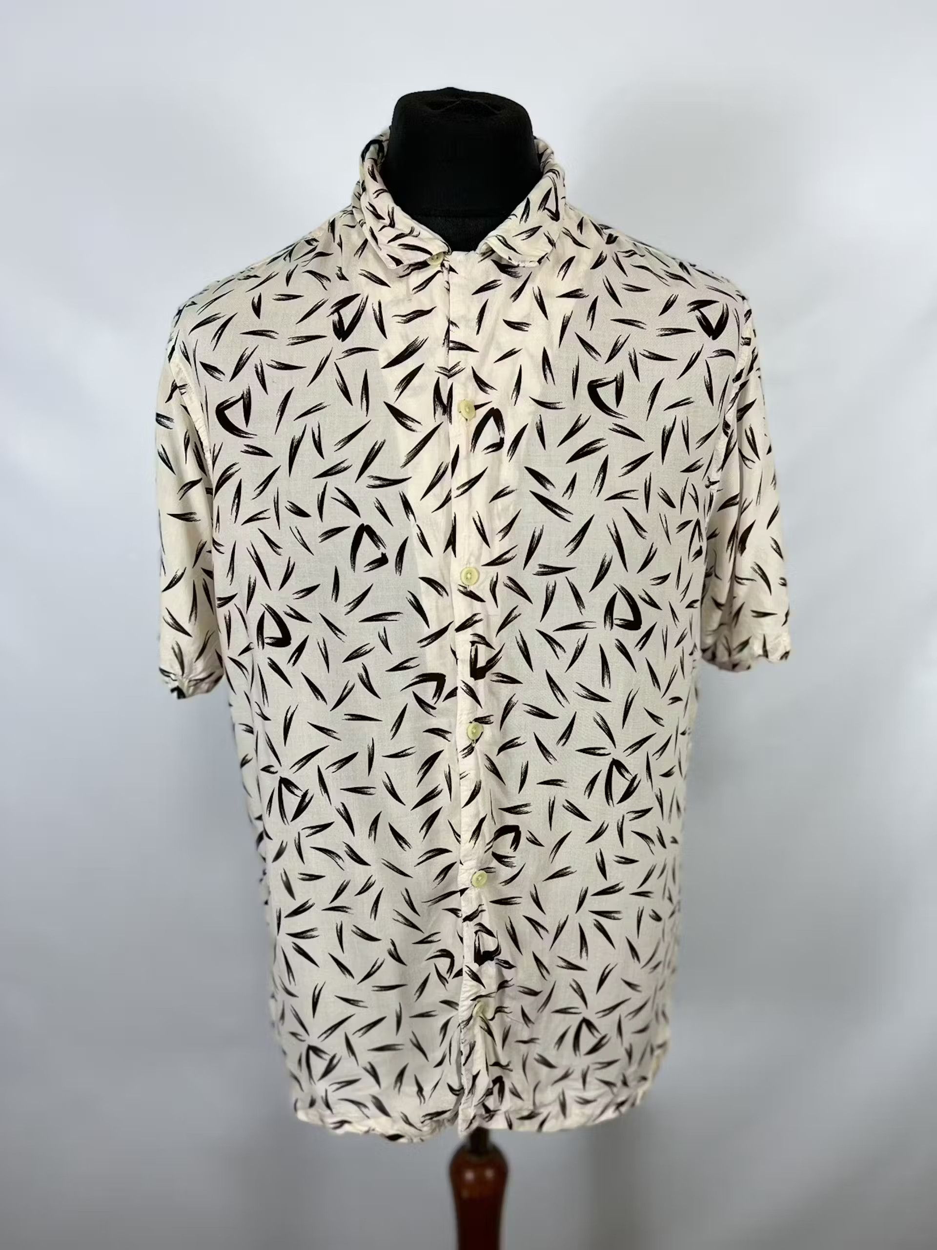 20471120 × Allsaints All Saints Istol SS Shirt Size US L / EU 52-54 / 3 - 1 Thumbnail
