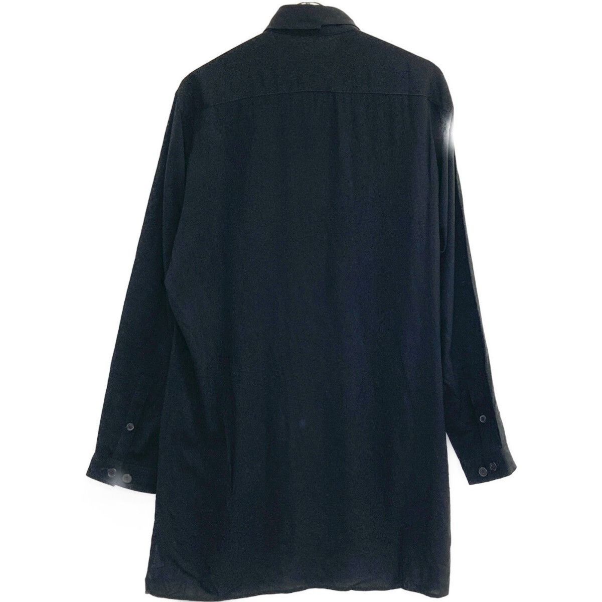 Yohji Yamamoto Yohji Yamamoto Single Flower Long Sleeve Shirt Rayon Size 1 Size US S / EU 44-46 / 1 - 2 Thumbnail