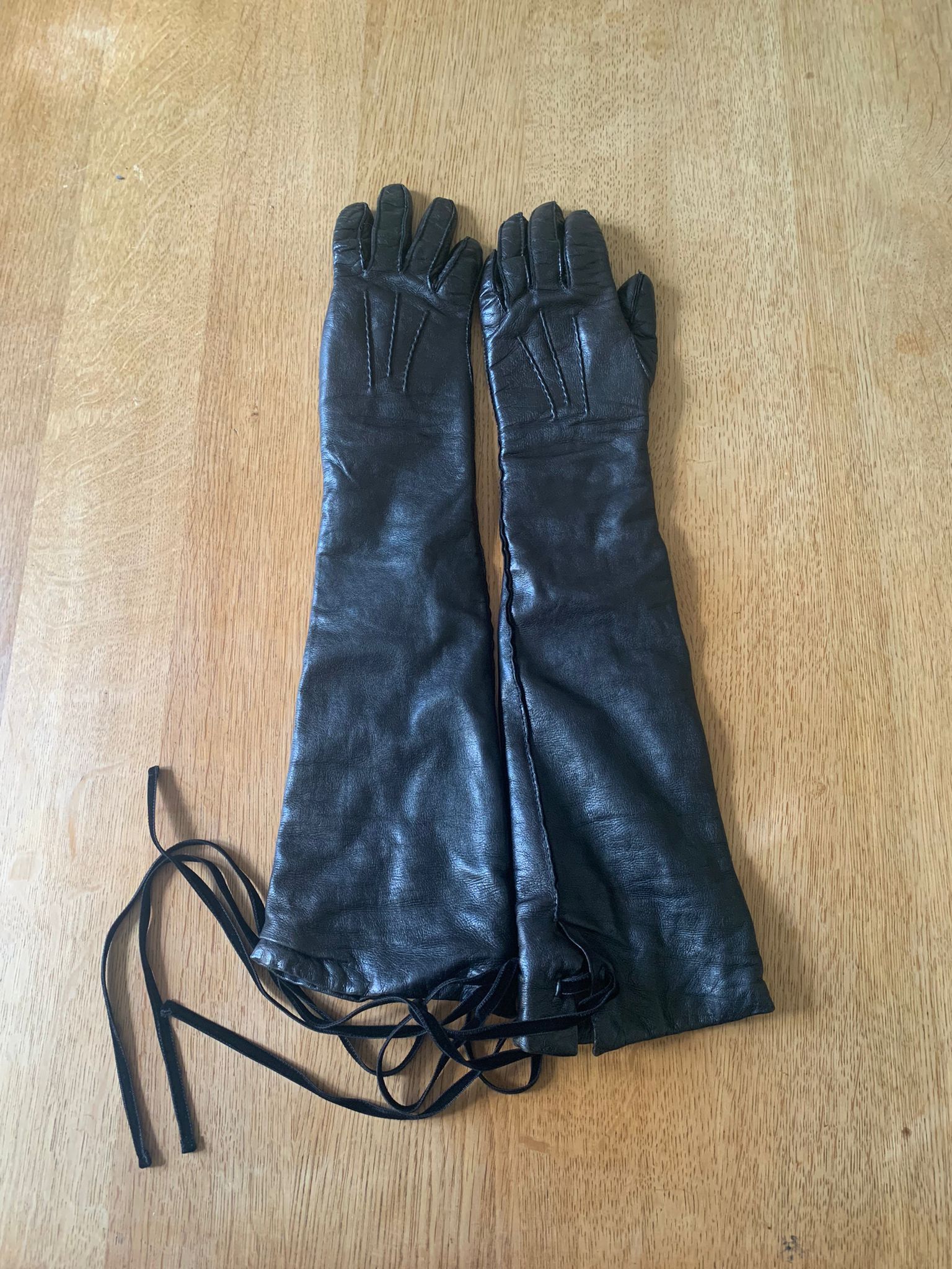 Ann Demeulemeester 2017 Leather Gloves