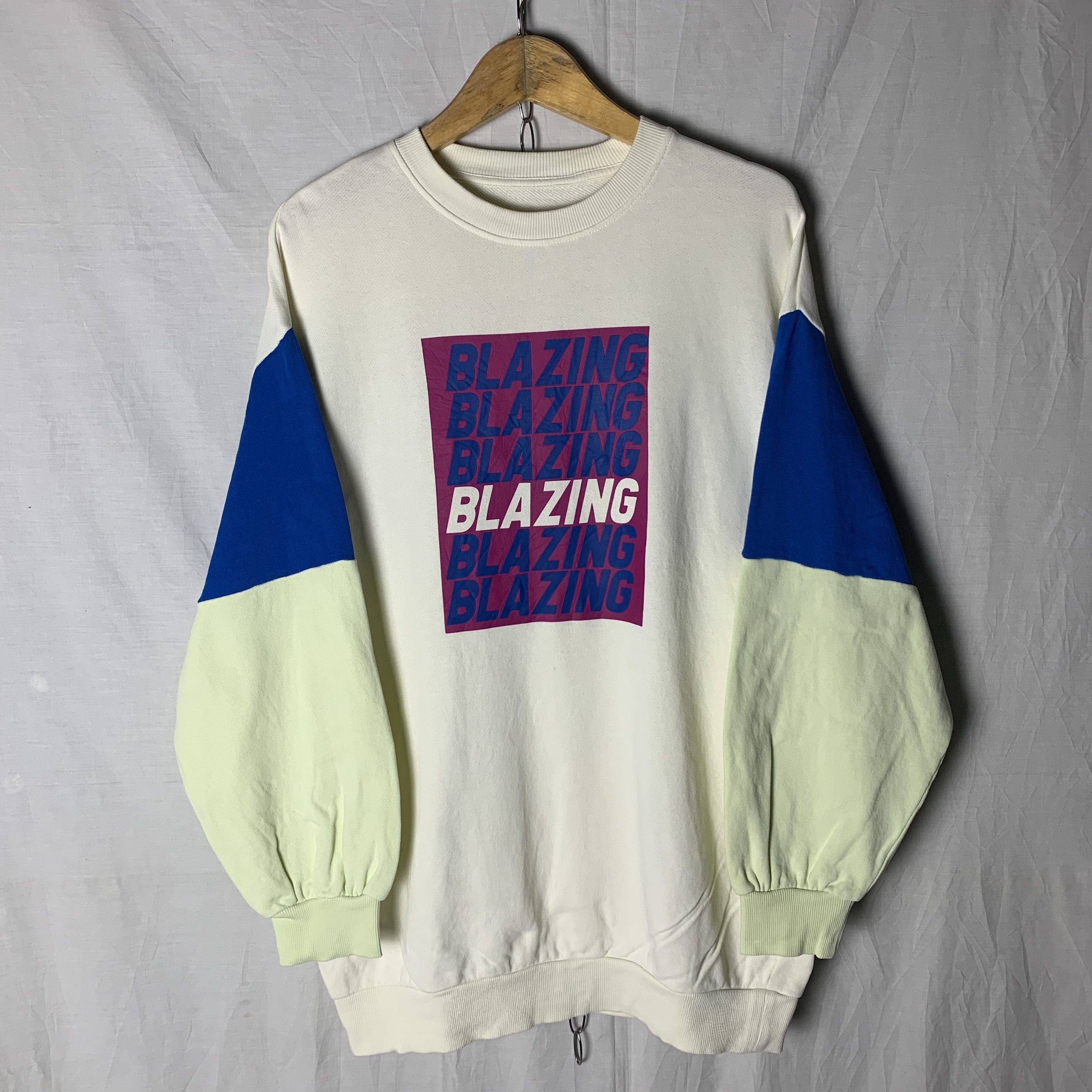GU GU Blazing Sweatshirt Crewneck Multicolor Size US L / EU 52-54 / 3 - 3 Thumbnail