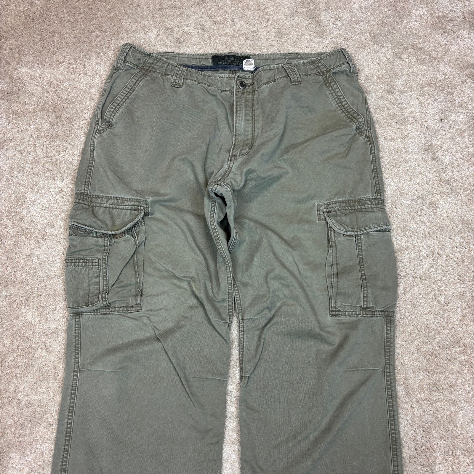 Old Navy Vintage Old Navy Surplus Cargo Pants Skater 38x30 Size US 38 / EU 54 - 2 Thumbnail