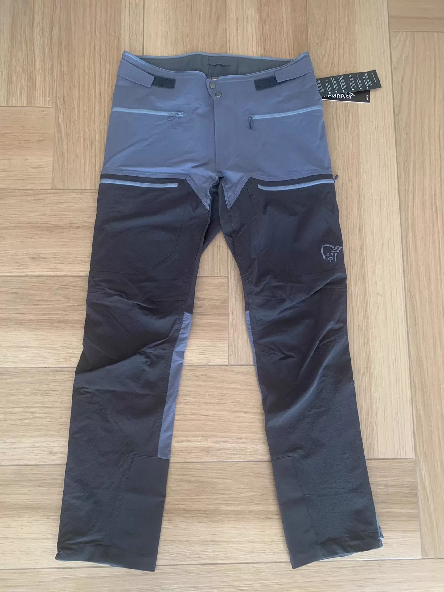 Norrona NORRONA Trollveggen Flex1 Men's Softshell Black-Grey Size US 34 / EU 50 - 1 Thumbnail