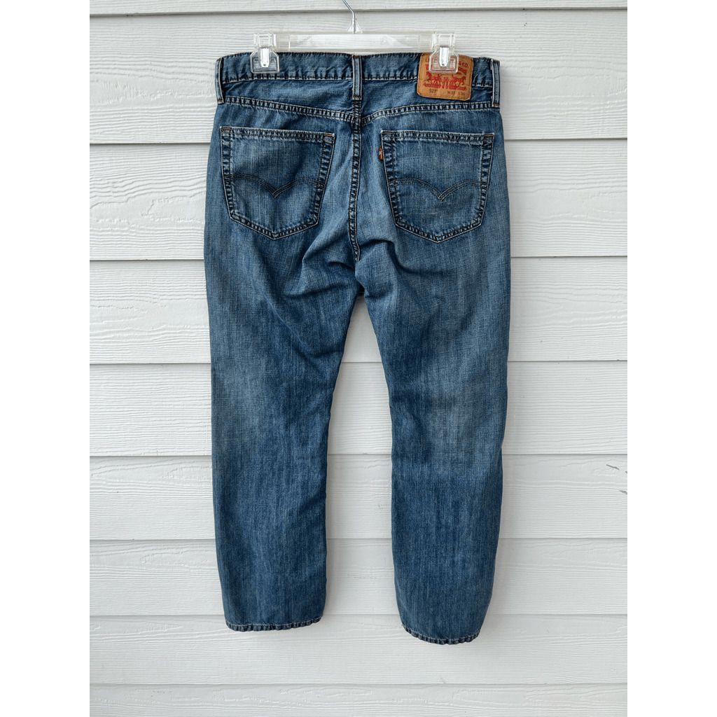 Levi's Levi's 527 Blue Jeans Straight Leg 33x 30 Size US 33 - 2 Thumbnail
