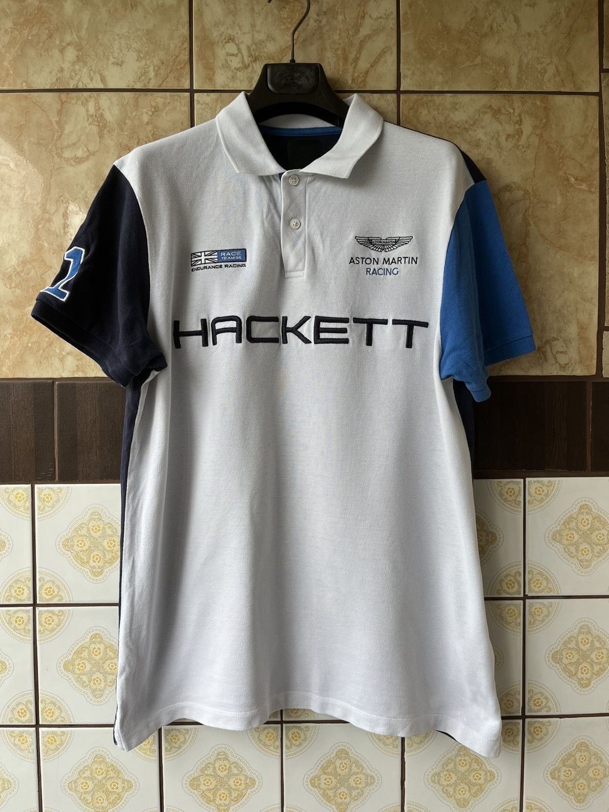 Hackett Aston Martin Hackett polo shirt Size US L / EU 52-54 / 3 - 1 Thumbnail