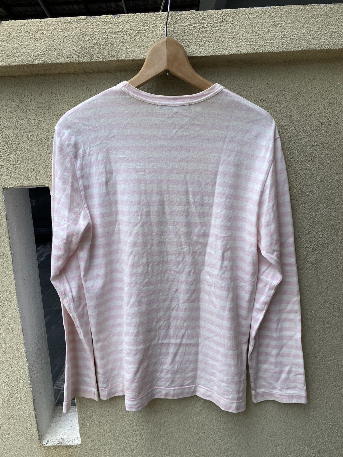 Comme des Garcons pink white striped Size US M / EU 48-50 / 2 - 4 Thumbnail