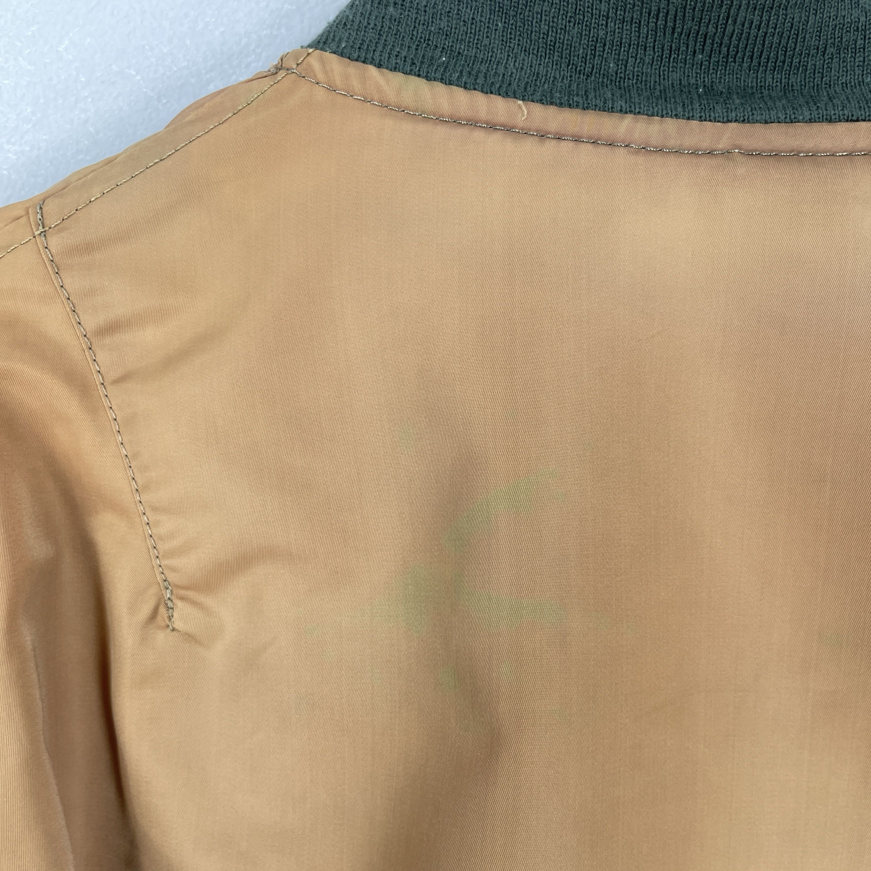 Alpha Industries Vintage ALPHA INDUSTRIES Ma-1 Flight Distressed Jacket Size US M / EU 48-50 / 2 - 16 Thumbnail