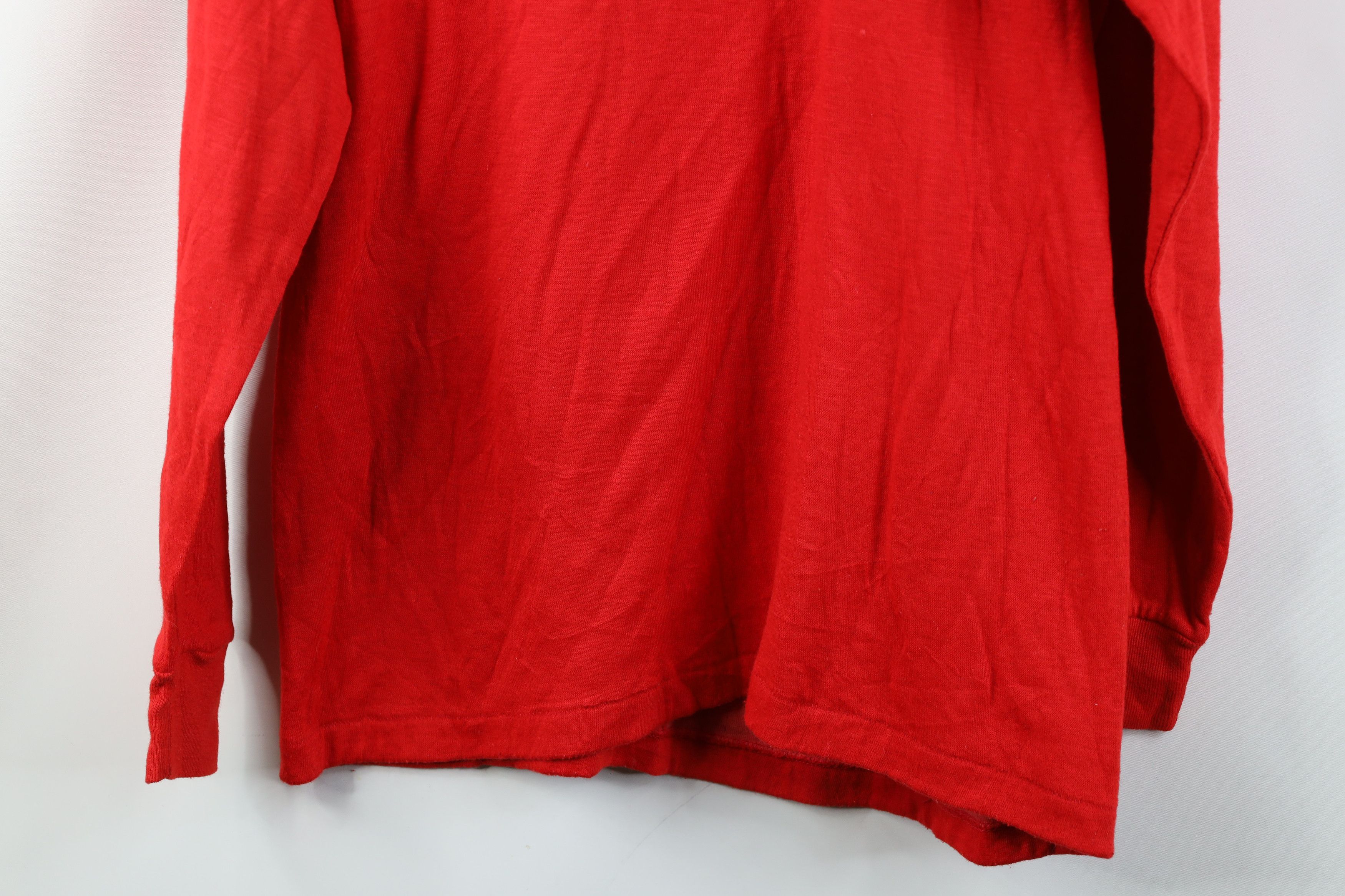 Vintage Vintage 70s Streetwear Thermal Knit Turtleneck T-Shirt USA Size US XL / EU 56 / 4 - 11 Thumbnail