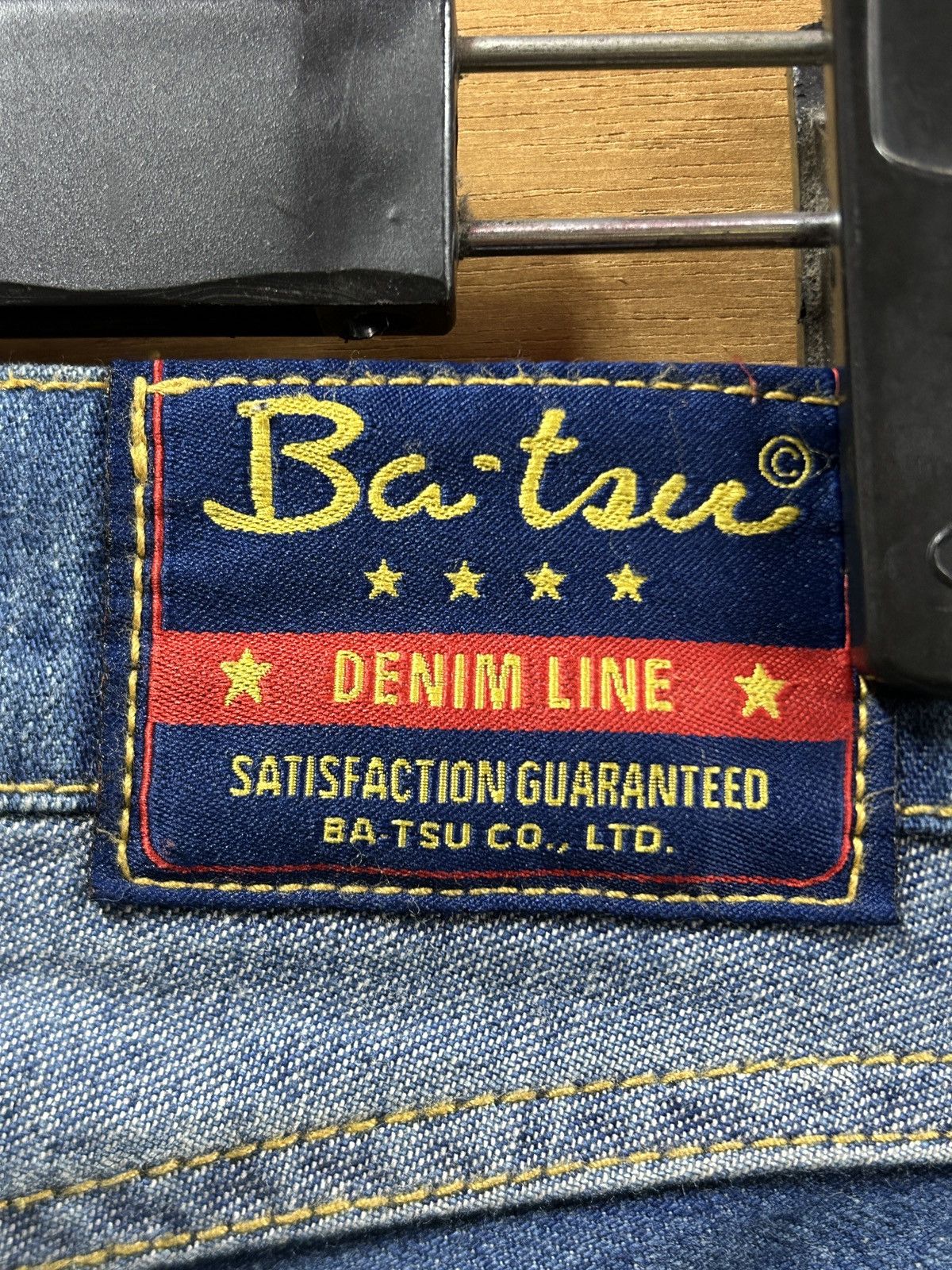 If Six Was Nine × Japanese Brand × Le Grande Bleu (L.G.B.) Vintage Ba-tsu Club Hagi Flared Jeans Size US 30 / EU 46 - 16 Thumbnail