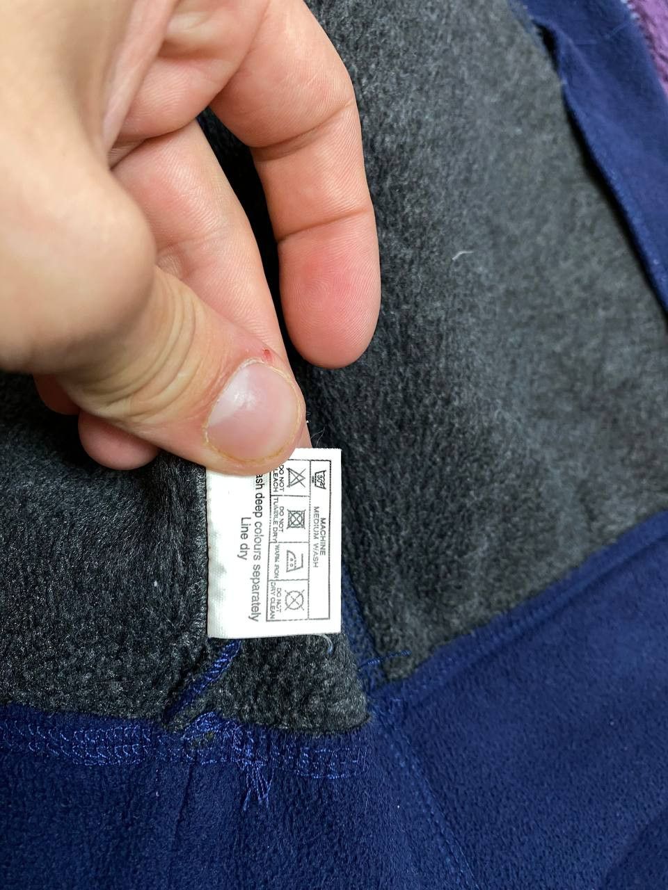 Burberry vintage crazy Y2K hoodie zip blue Thomas Burberry streetwear Size US S / EU 44-46 / 1 - 5 Thumbnail