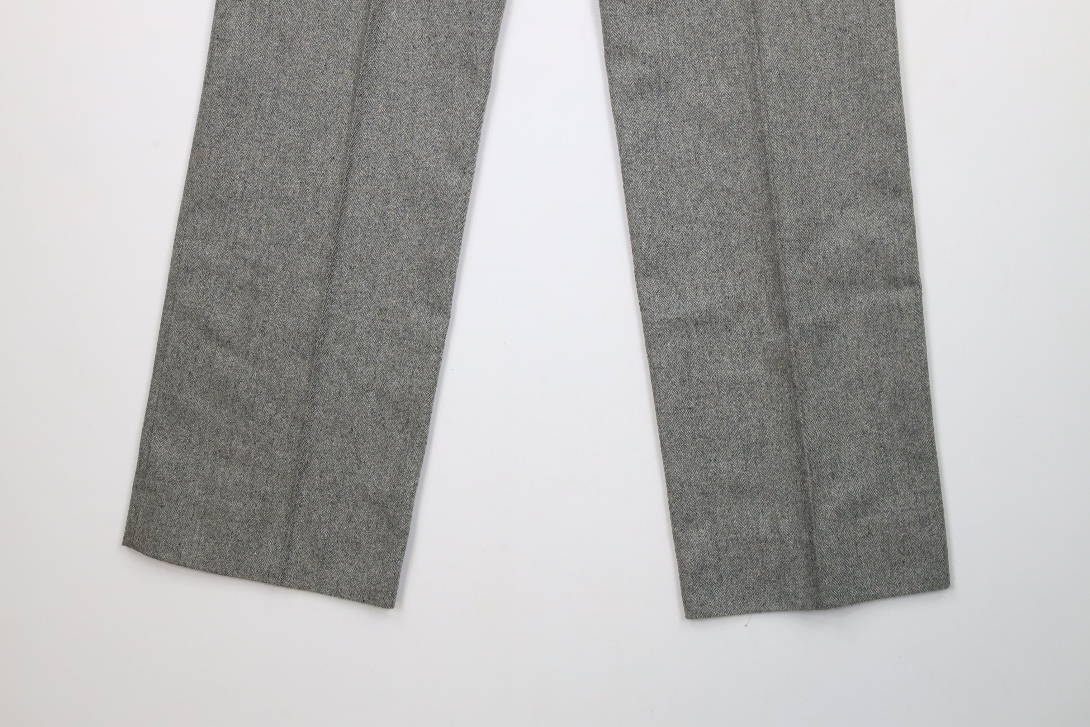 Vintage Vintage 70s Streetwear Herringbone Wide Leg Chino Pants USA Size US 32 / EU 48 - 10 Thumbnail