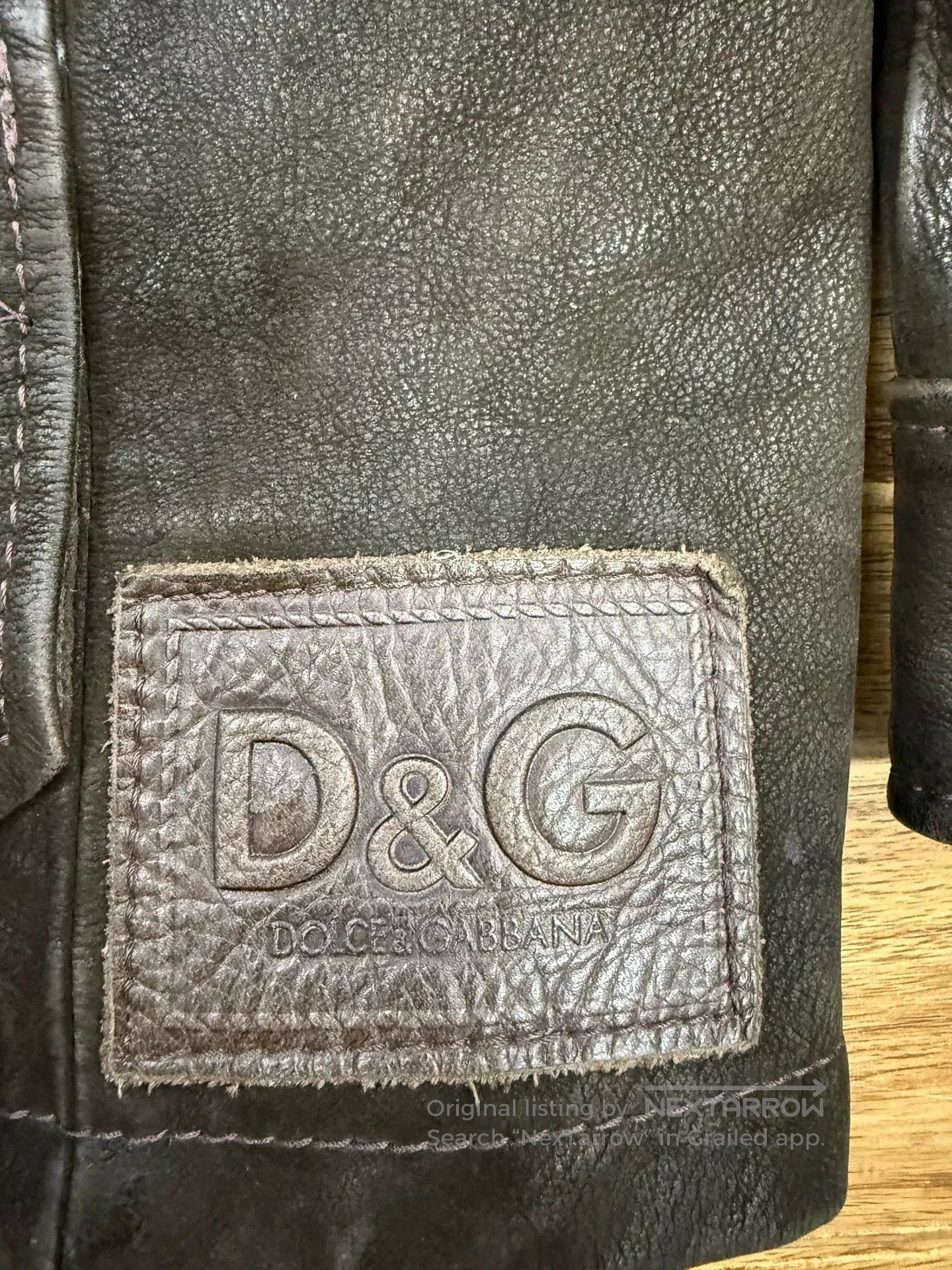 Dolce & Gabbana Dolce&Gabbana Leather Jacket for Men. Size US S / EU 44-46 / 1 - 8 Thumbnail