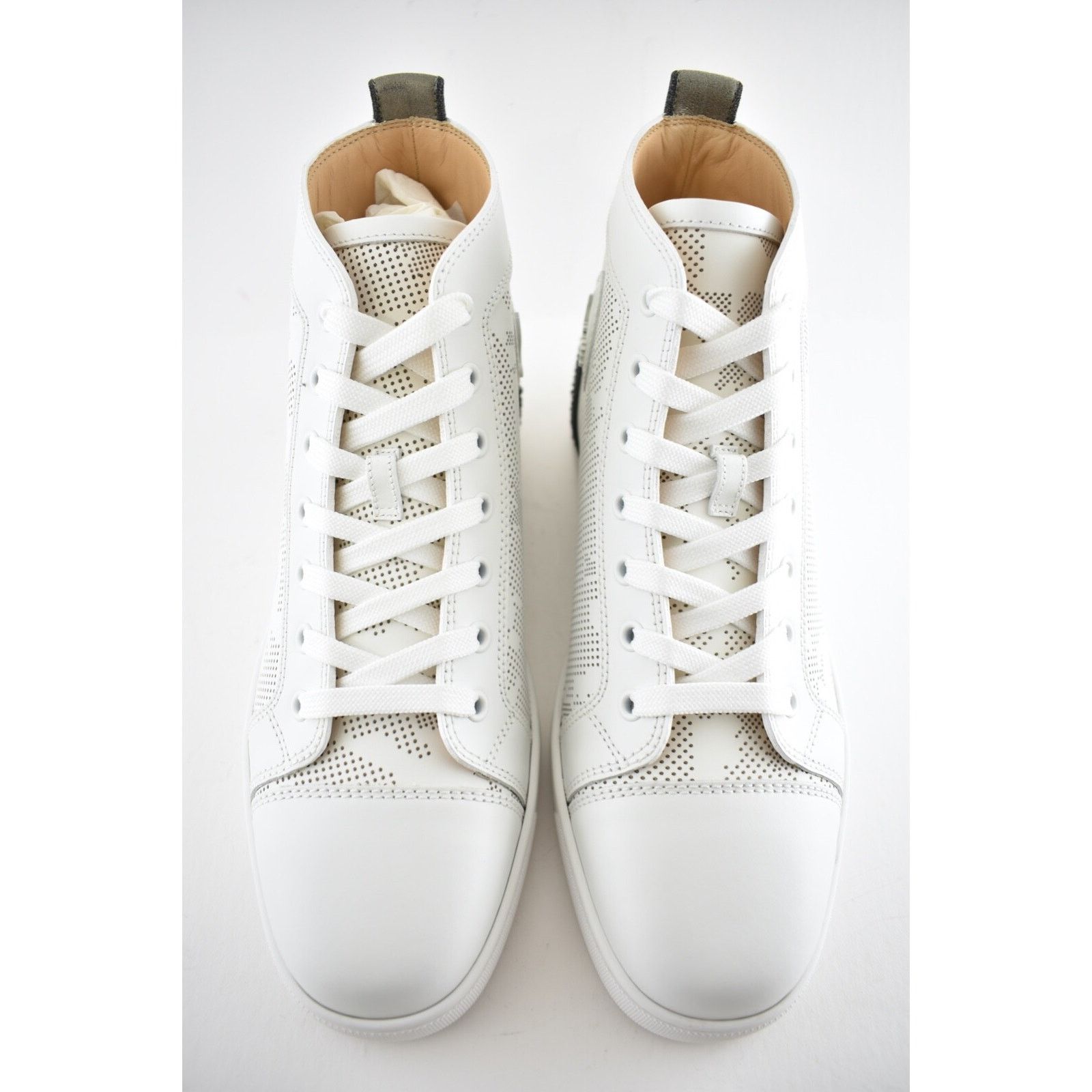 Christian Louboutin Christian Louboutin Mens Louis Calf High Top Sneaker 46 13 Size US 13 / EU 46 - 6 Thumbnail
