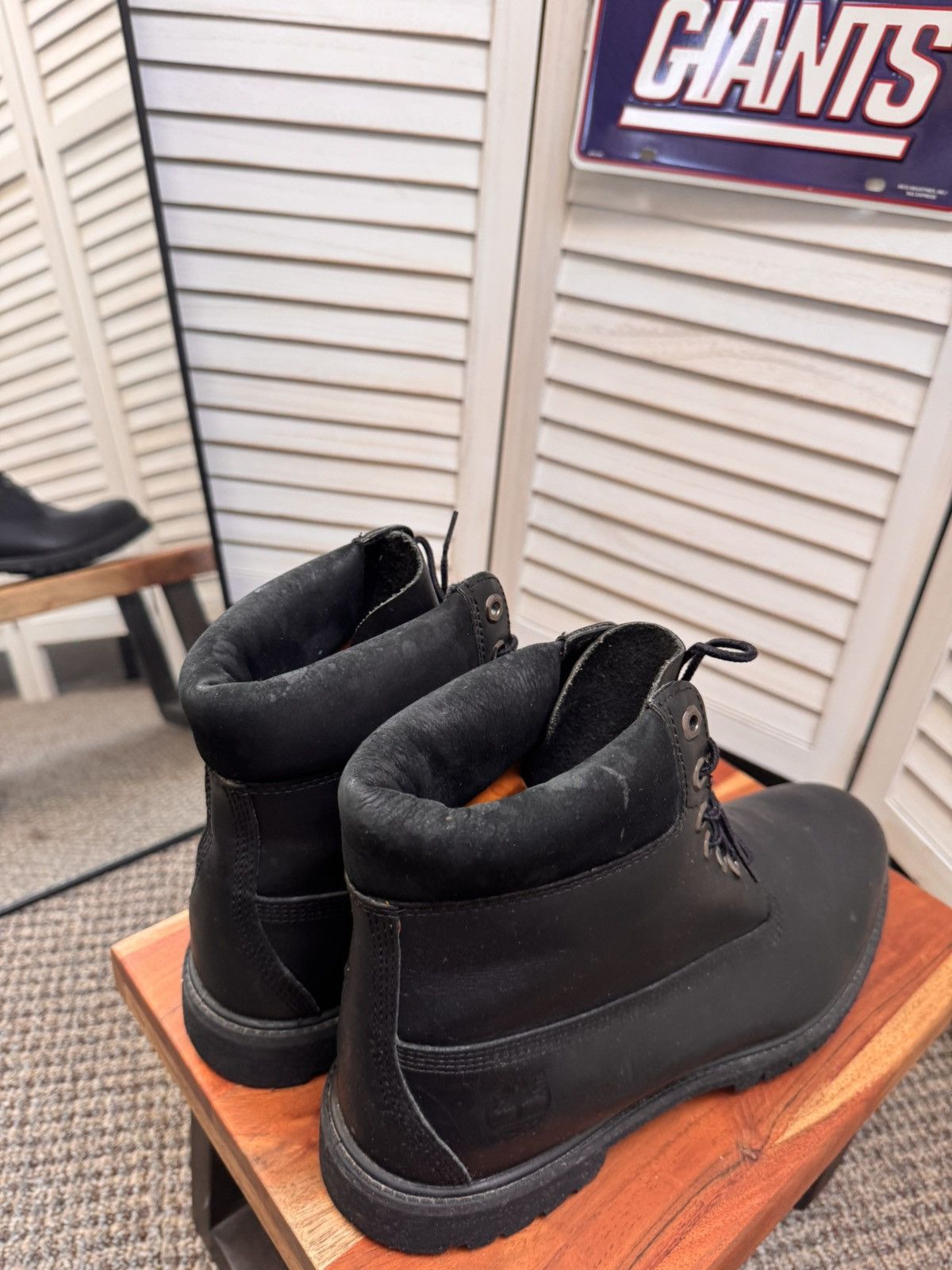 Men’s Casual Black Leather Waterproof 400 Timberland 12