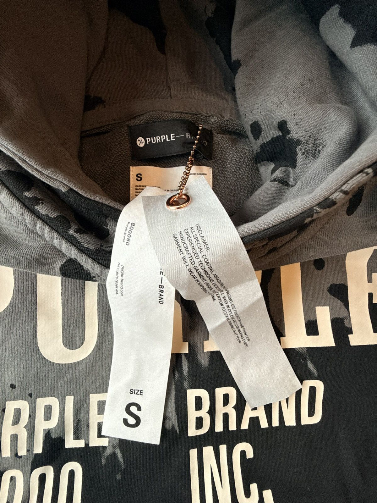 Purple Brand Purple Brand Hoodie - size XS Size US XS / EU 42 / 0 - 7 Thumbnail