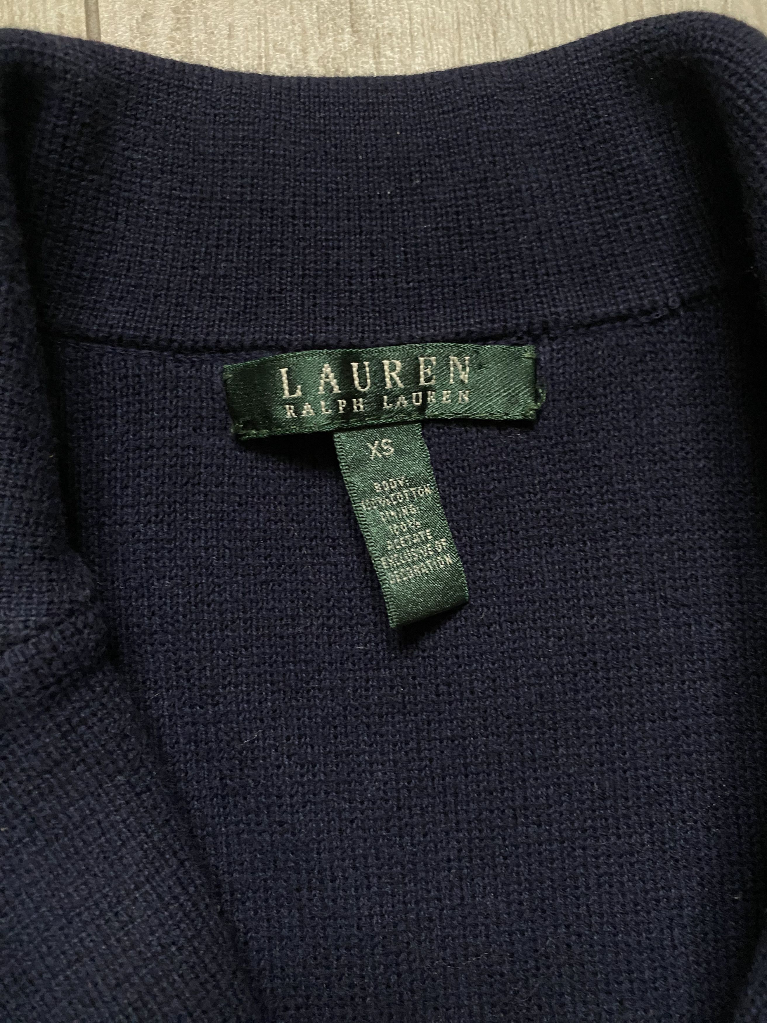 Lauren Ralph Lauren × Polo Ralph Lauren × Vintage Lauren Ralph Lauren Blue Women’s Knit Blazer Size S / US 4 / IT 40 - 3 Thumbnail