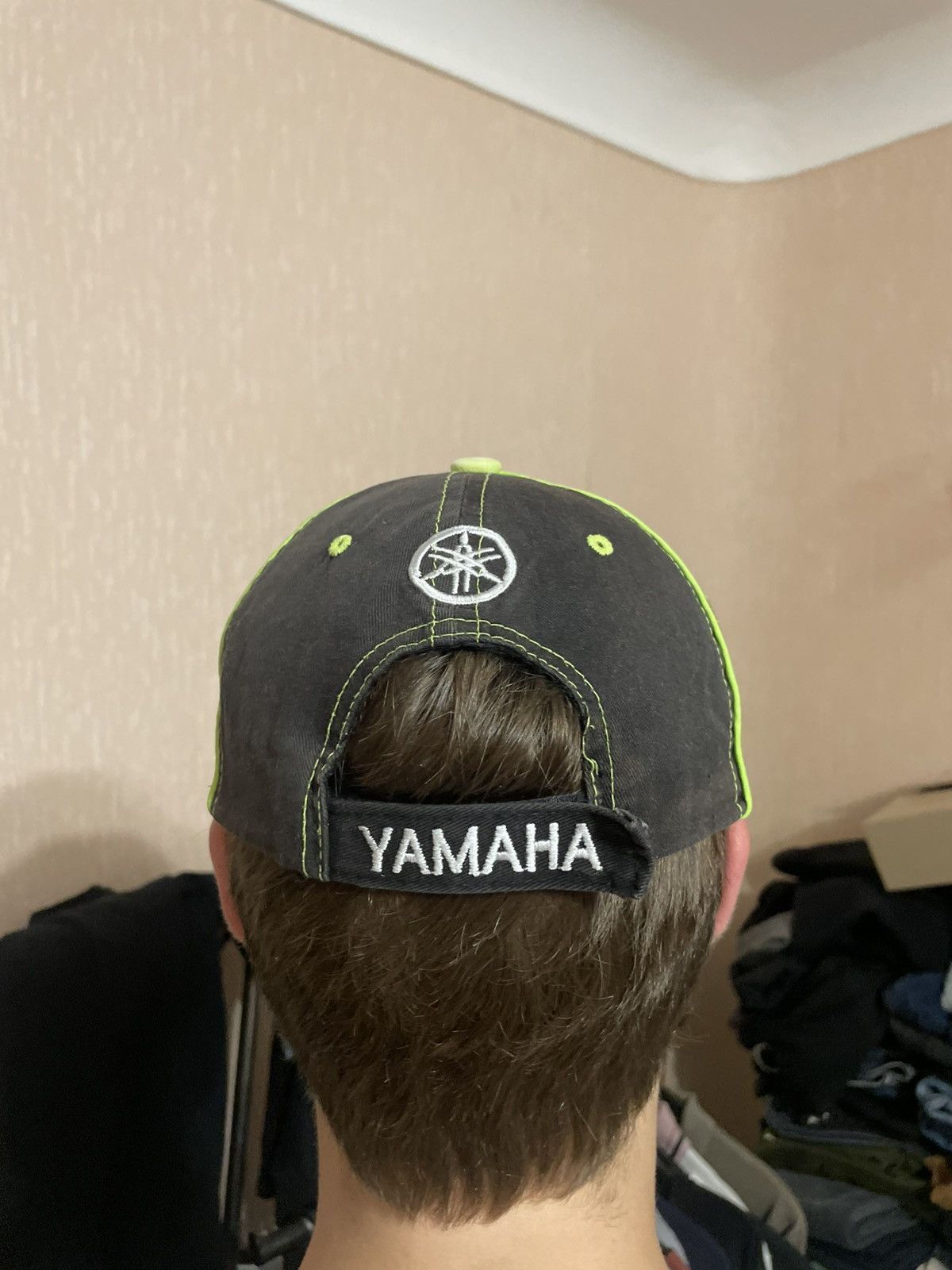 Vintage × Yamaha Vintage Yamaha Monster Energy Racing Distressed Cap Size ONE SIZE - 6 Thumbnail