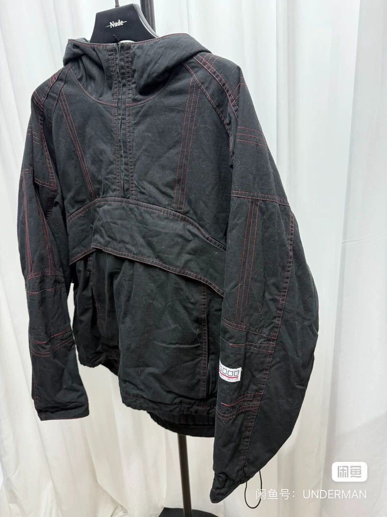 Other Martine Rose 20AW Bright Thread Red Line Half Zipper Thin Size US M / EU 48-50 / 2 - 2 Thumbnail