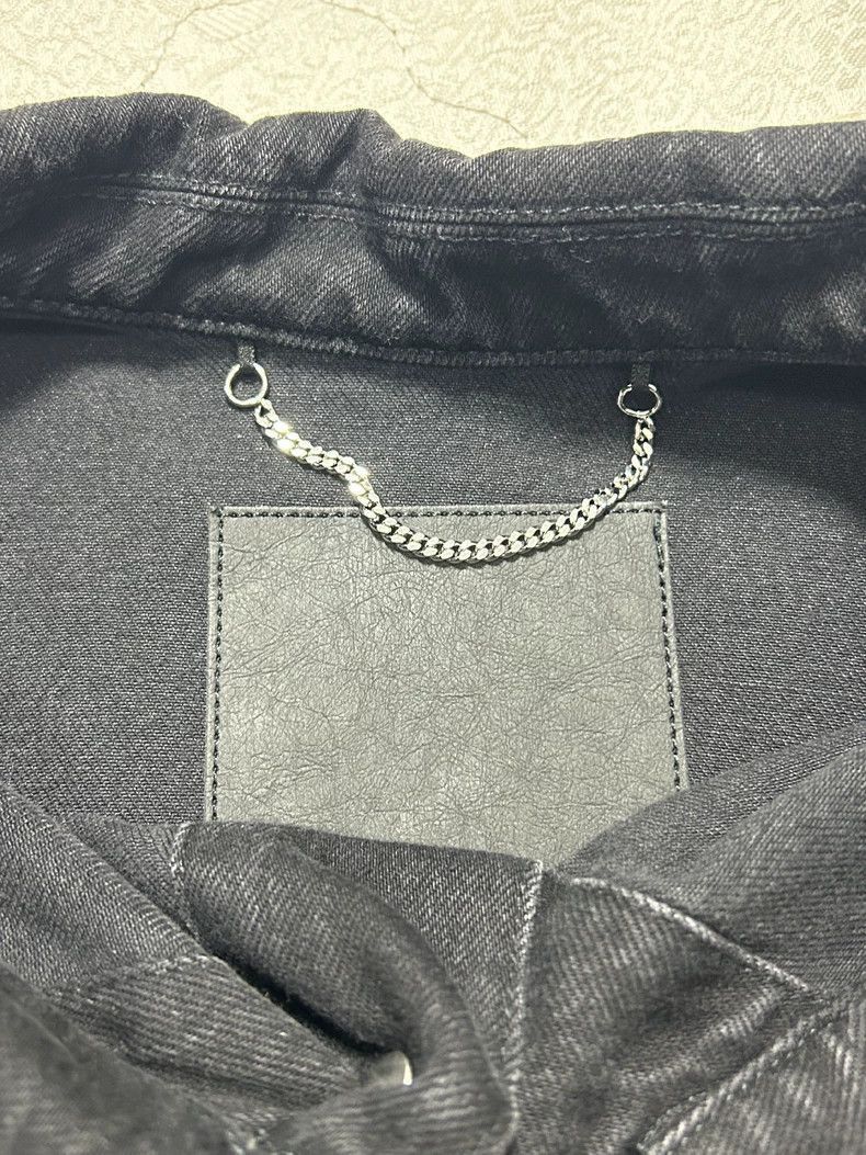 Balenciaga size 36 Black denim jacket -DMC-2508