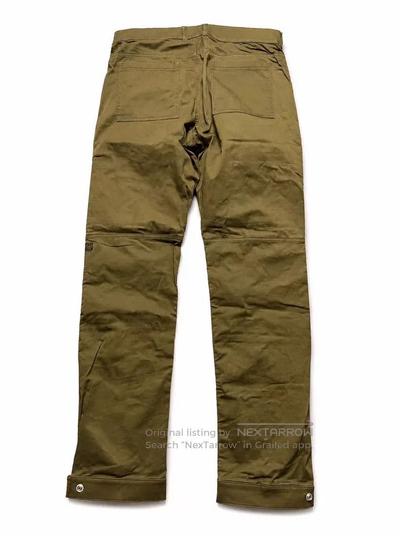 Givenchy Givenchy Military Green Zipper Straight Leg Pants Size US 32 / EU 48 - 2 Thumbnail
