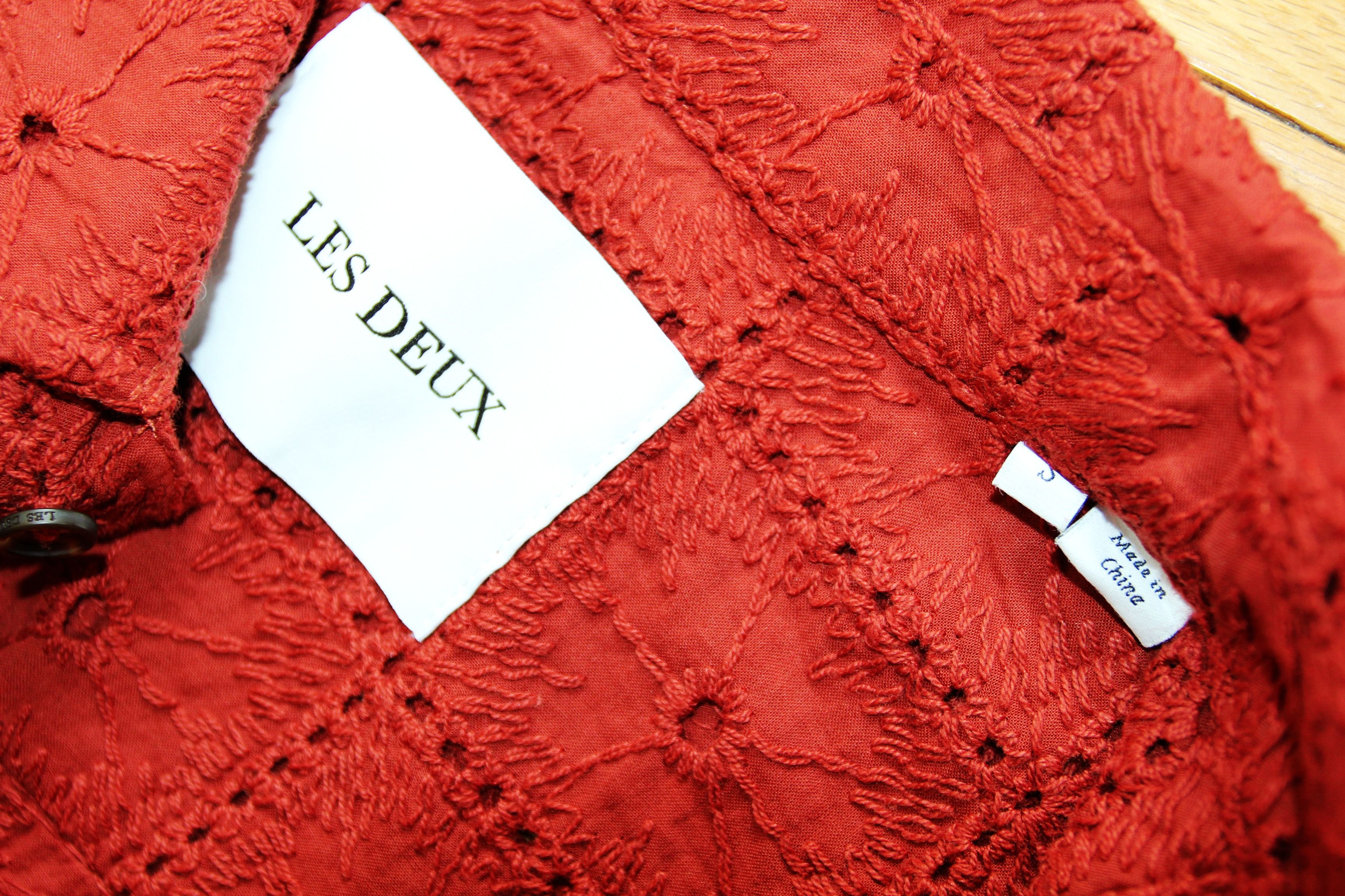 Les Deux BNWT SS25 LES DEUX HECTOR ANGLAISE SS SHIRT S Size US S / EU 44-46 / 1 - 8 Thumbnail