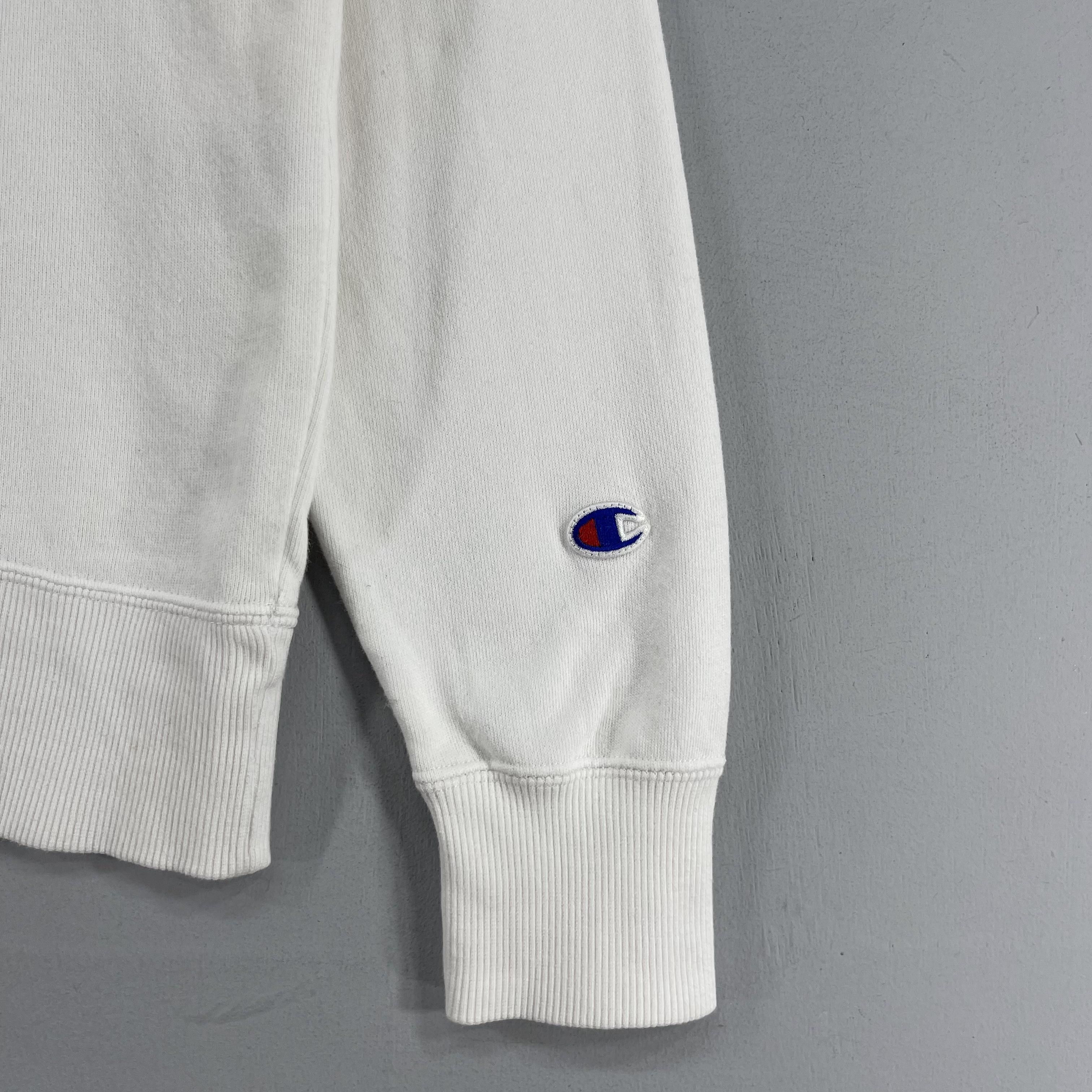 Champion × Vintage Vintage CHAMPION Big Logo Spellout Printed Sweatshirt Size US S / EU 44-46 / 1 - 3 Thumbnail