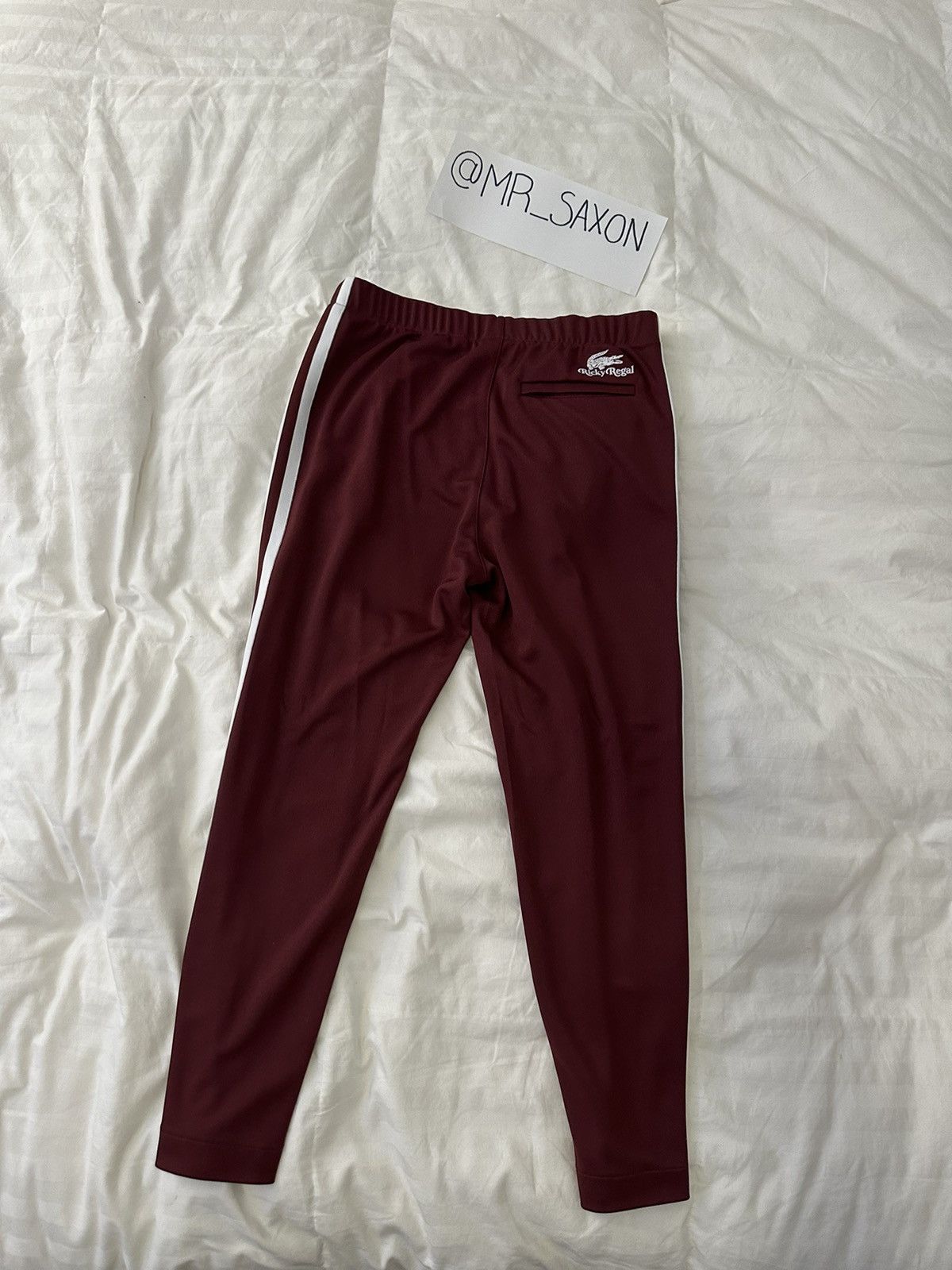 Lacoste Lacoste x Ricky Regal Contrast Bands Pique Pants Size US 30 / EU 46 - 3 Thumbnail