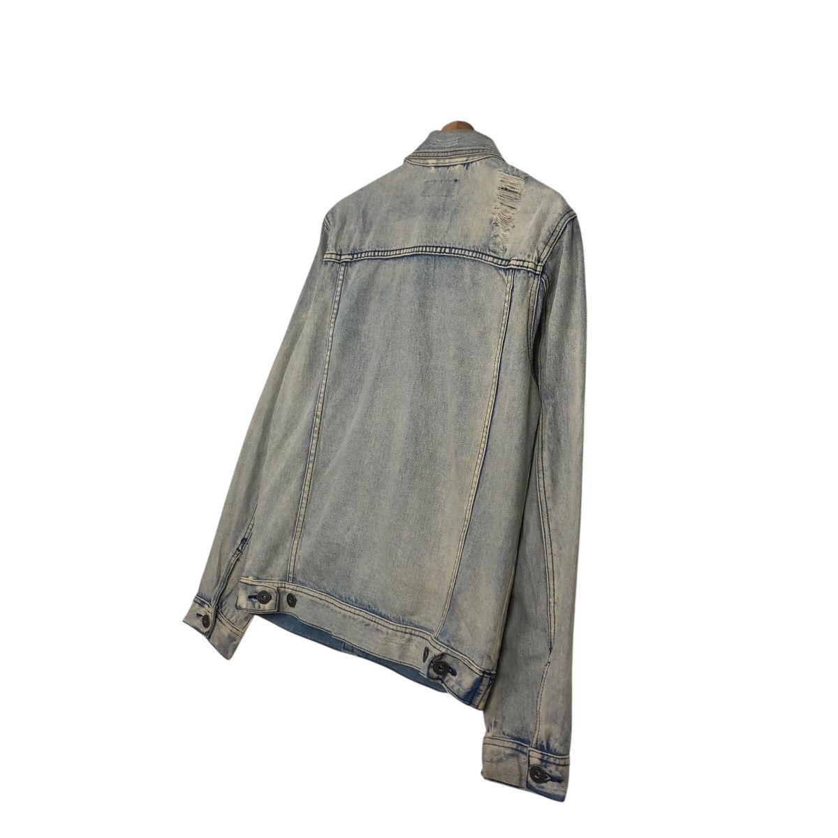 Japanese Brand 📌Distressed Biker Denim Jacket Punk Style INC Issey Miyake Size US S / EU 44-46 / 1 - 12 Thumbnail