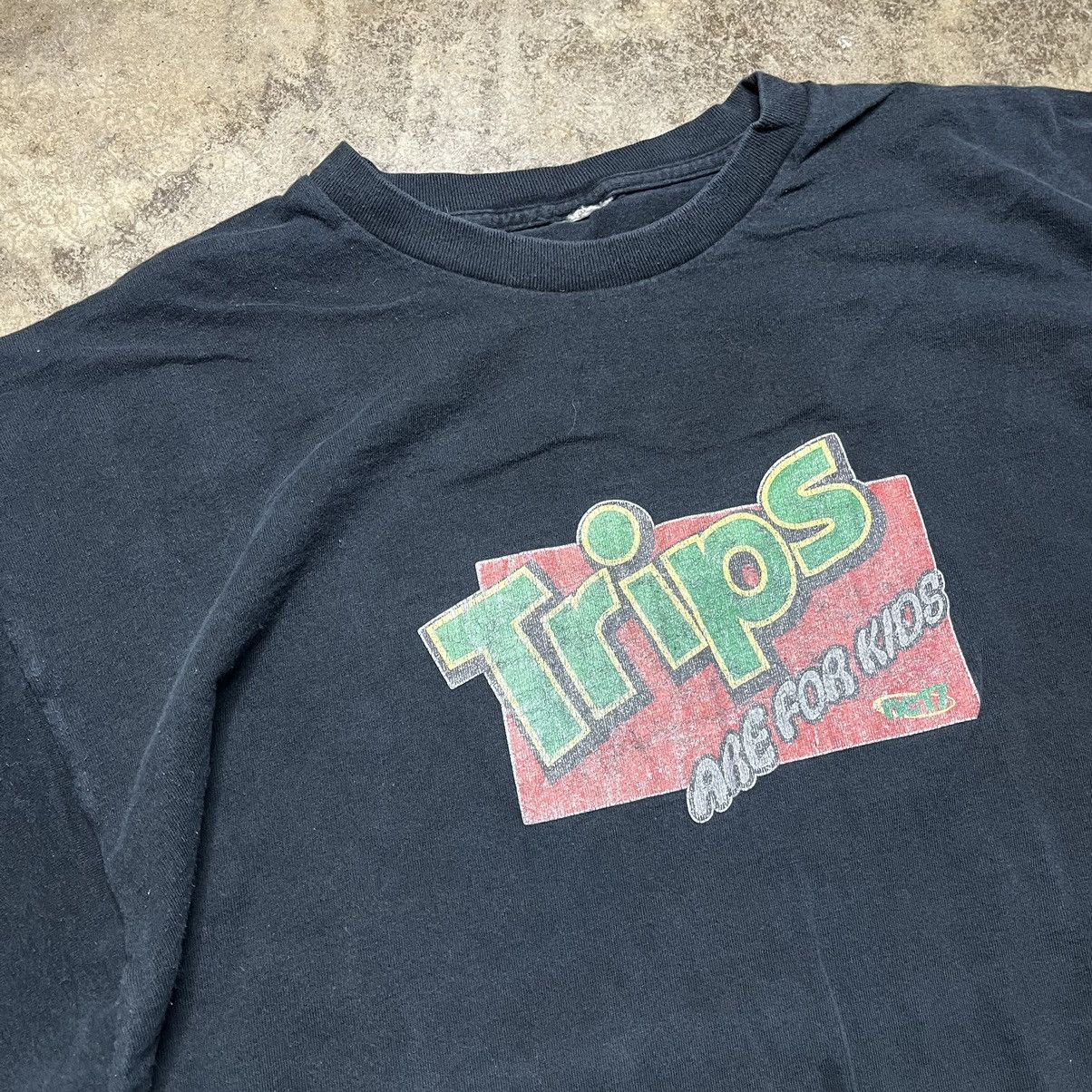Vintage vintage trips are for kids trix parody tshirt Size US XL / EU 56 / 4 - 3 Thumbnail