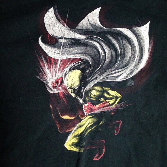 Anime One Punch Man Saitama Anime Manga Graphic T-Shirt Size US L / EU 52-54 / 3 - 1 Thumbnail