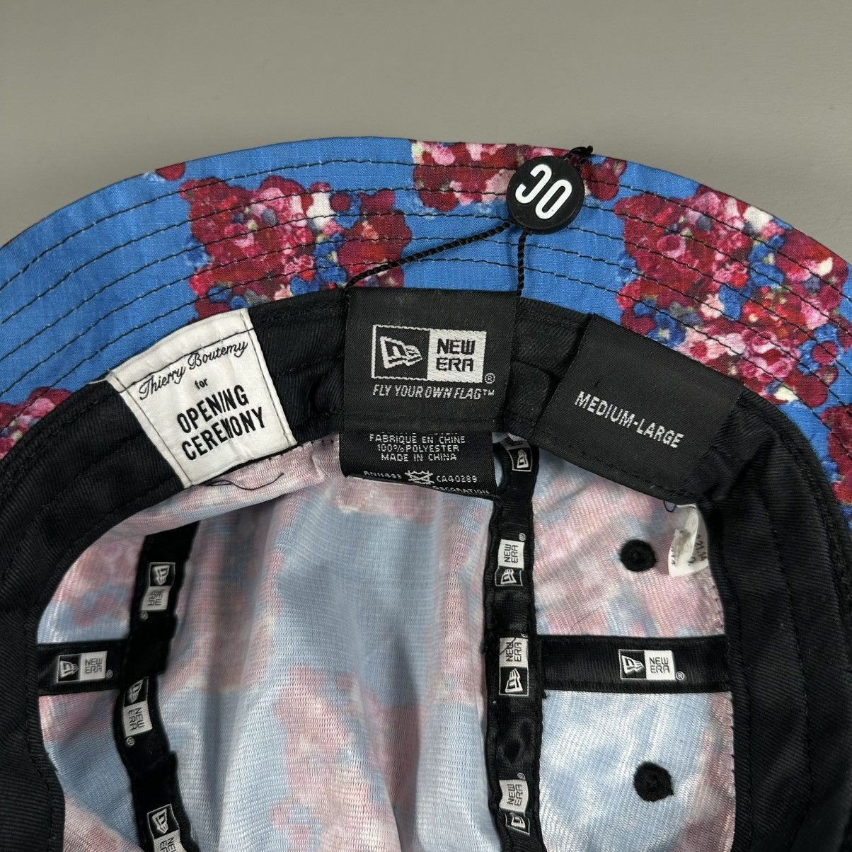 Opening Ceremony Thierry Boutemy x Opening Ceremony x Floral Print Bucket Hat Size ONE SIZE - 5 Thumbnail