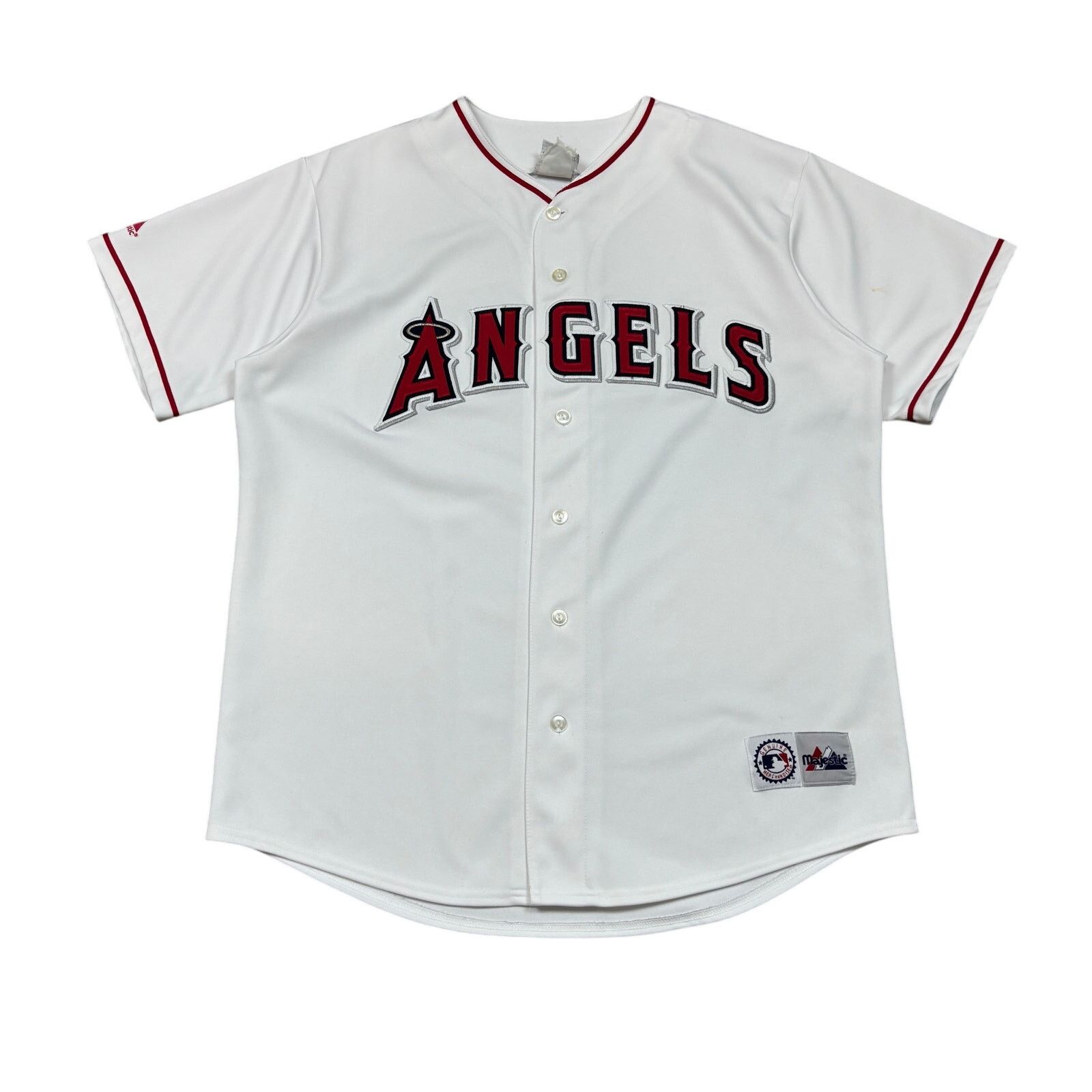 Vintage Majestic Anaheim Angels Baseball Jersey MLB Men's XL