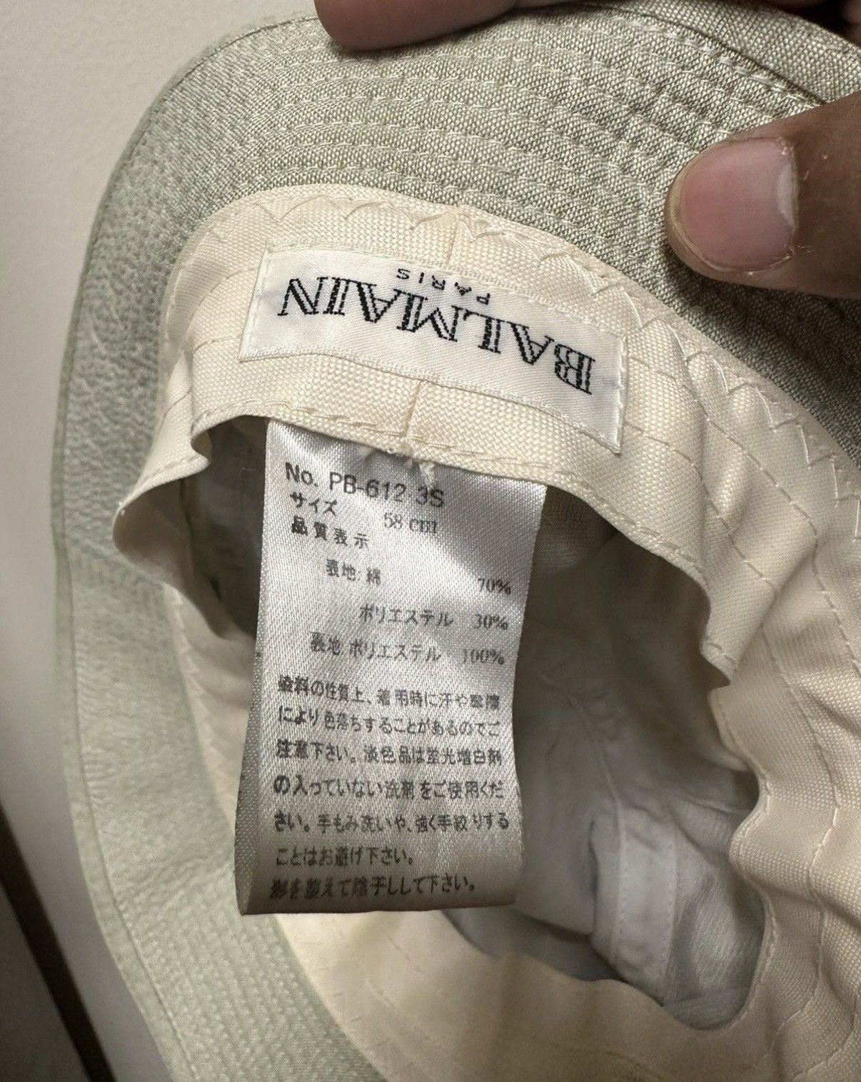 Balmain VTG Balmain Paris Bucket Hat Size ONE SIZE - 8 Thumbnail