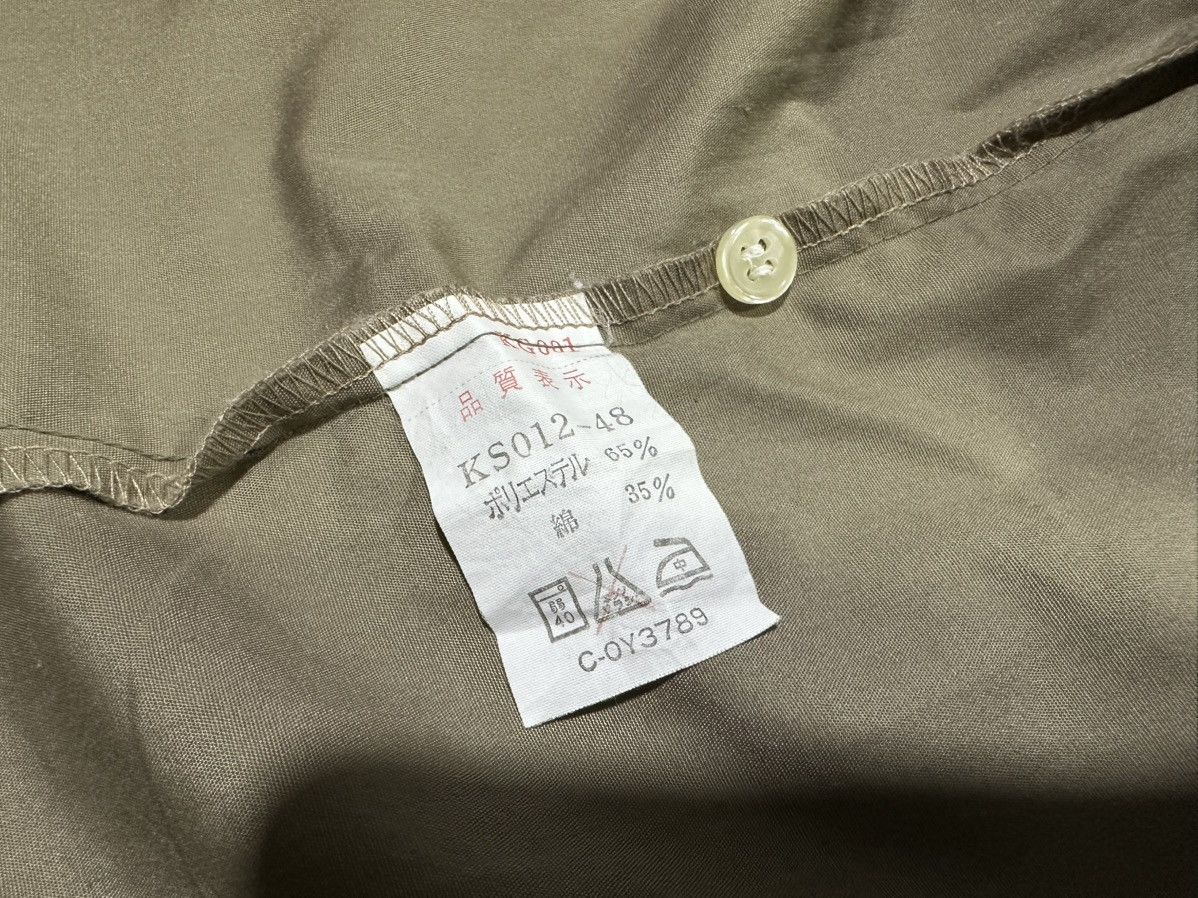 Japanese Brand 🔥Rare Design Vintage Kansai School Form Shirt Size US L / EU 52-54 / 3 - 8 Thumbnail