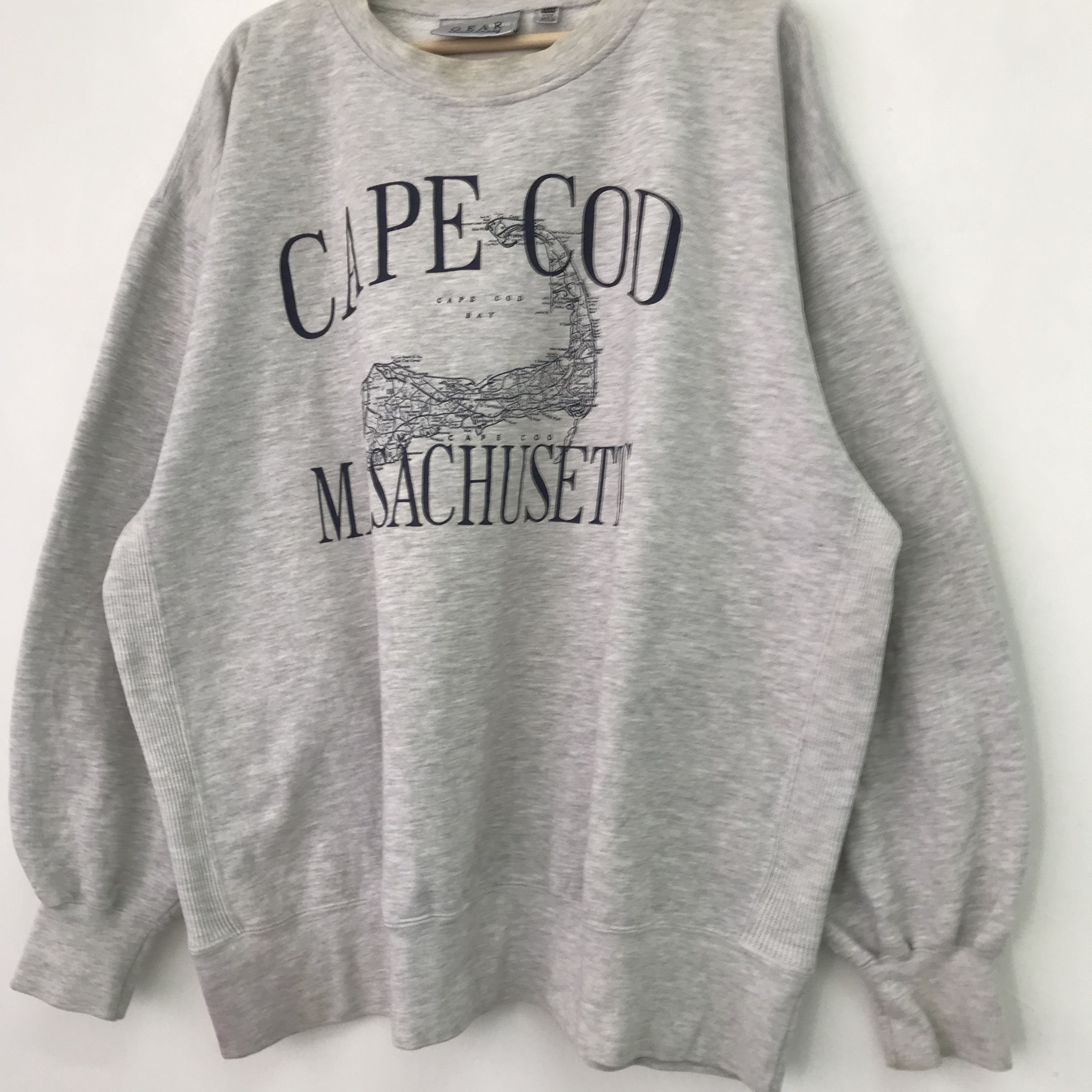 Vintage Vintage 90s Cape Cod Massachusetts Gray - 349 Size US XXL / EU 58 / 5 - 3 Thumbnail
