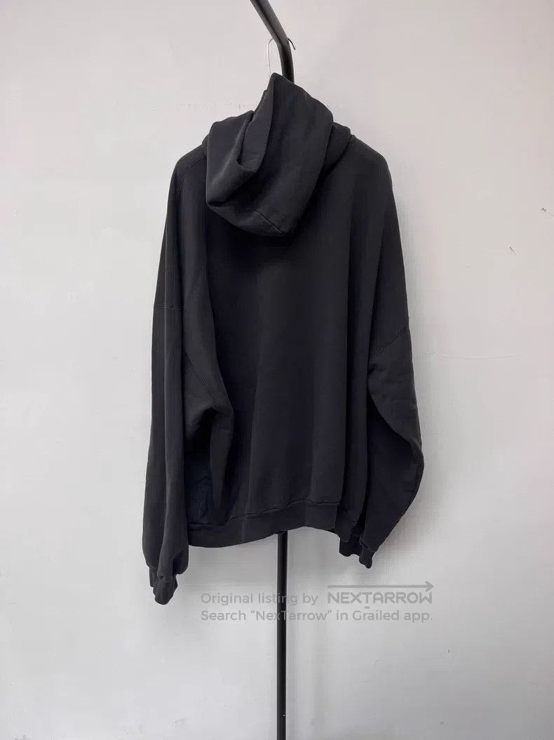Balenciaga Balenciaga Letter logo pattern print hooded long sleeve sw Size US M / EU 48-50 / 2 - 2 Thumbnail