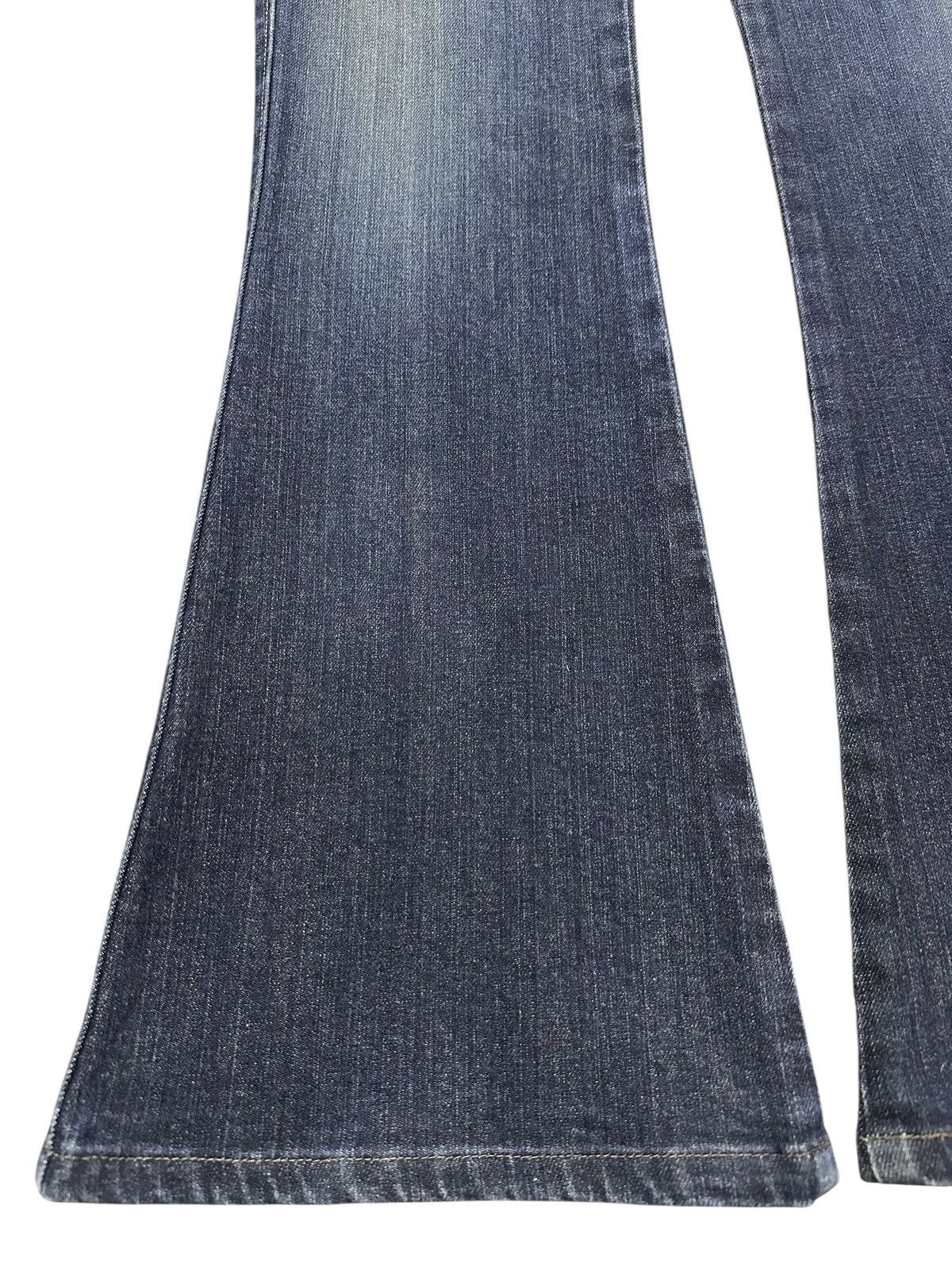 Hysteric Glamour Vintage Japanese Brand Faded Wash Style Flare Jeans Size US 30 / EU 46 - 7 Thumbnail