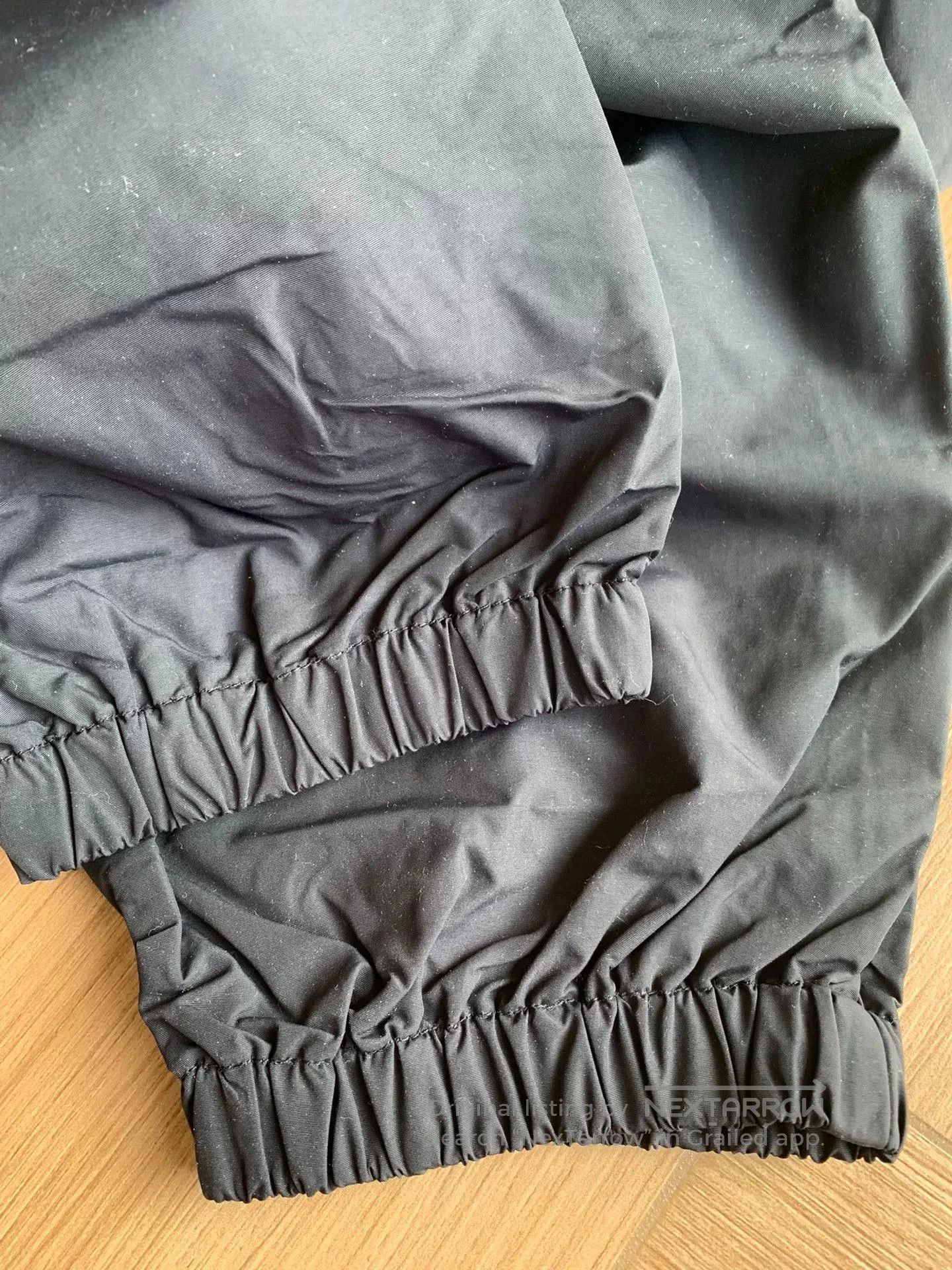 Descendant black nylon casual jogger trousers. Size US 42 / EU 58 - 8 Thumbnail