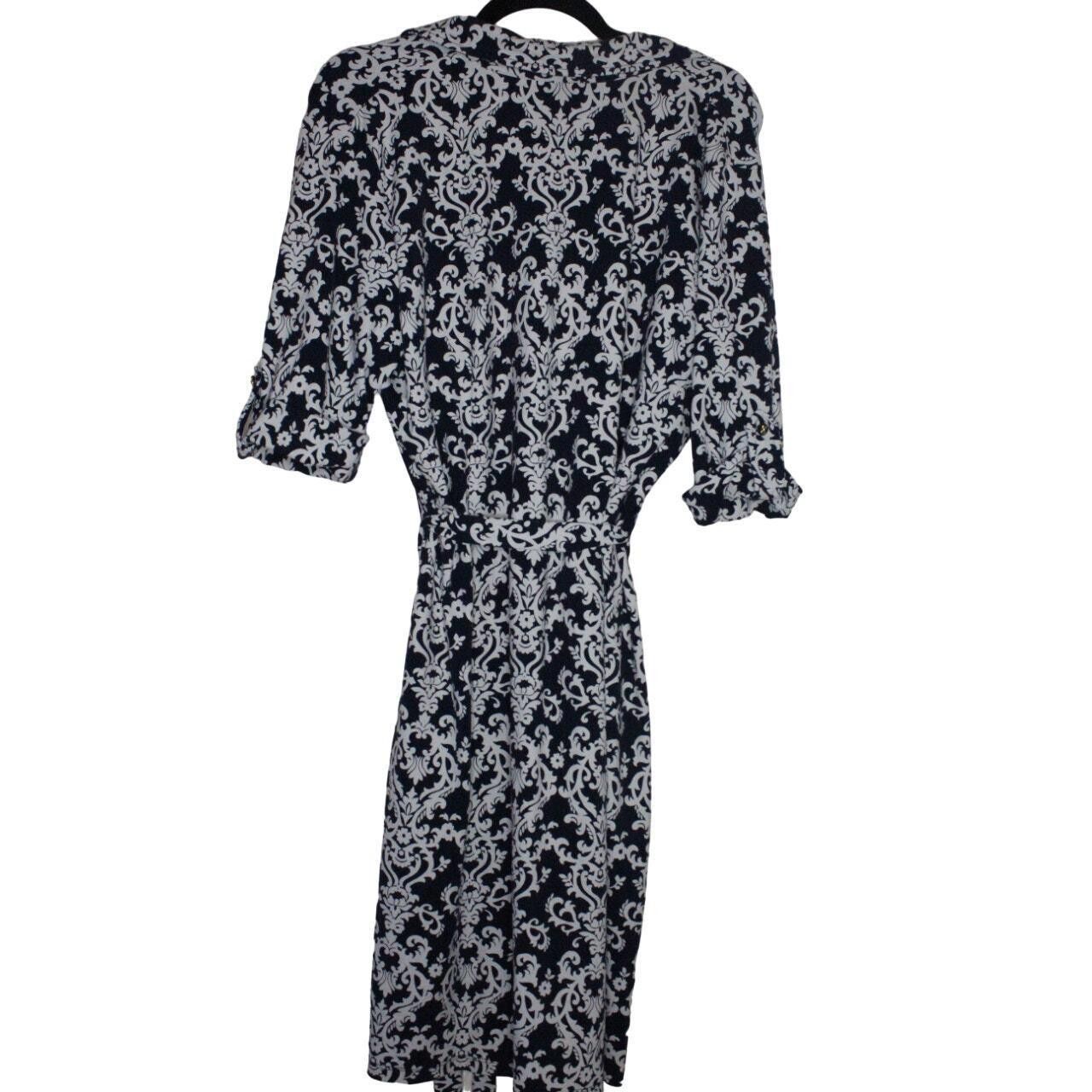 Charter Club Charter Club Elegant Floral Print Dress - XL Size XL / US 12-14 / IT 48-50 - 2 Thumbnail