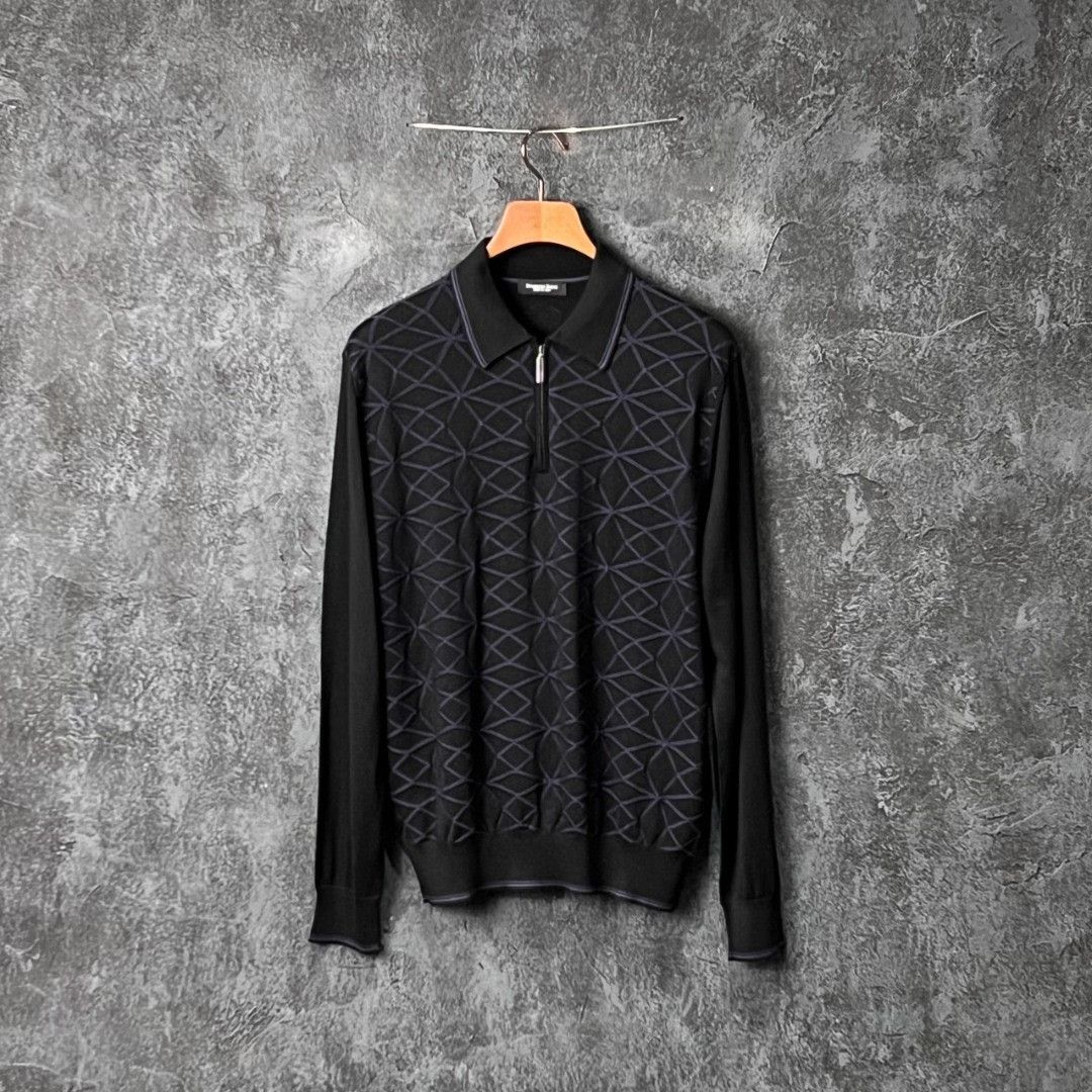 Stefano Ricci Stefano Ricci Knit Polo m Men Size US M / EU 48-50 / 2 - 1 Thumbnail