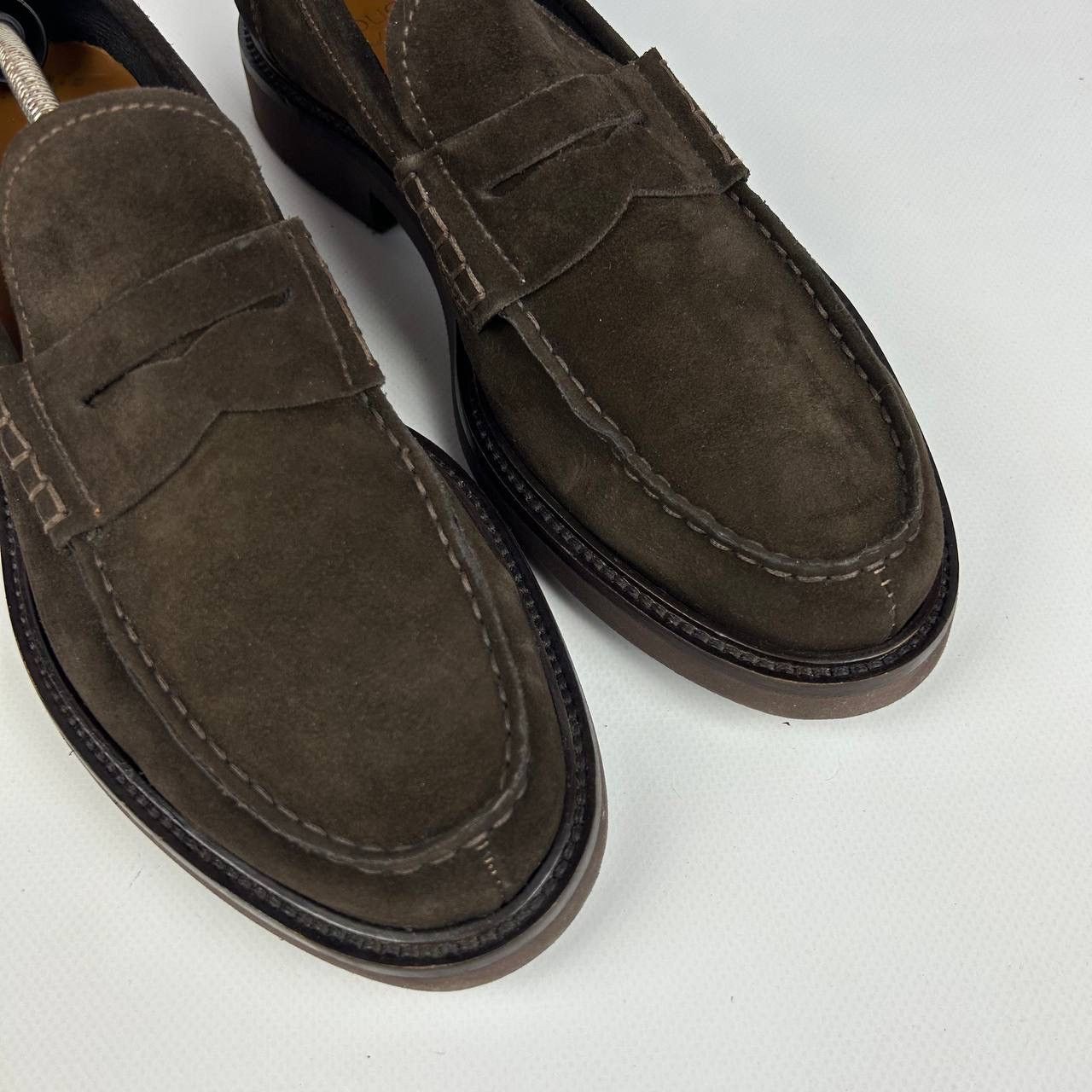 Doucal's DOUCAL'S - Brown Suede Loafers - Size EU41 Size US 8.5 / EU 41-42 - 3 Thumbnail