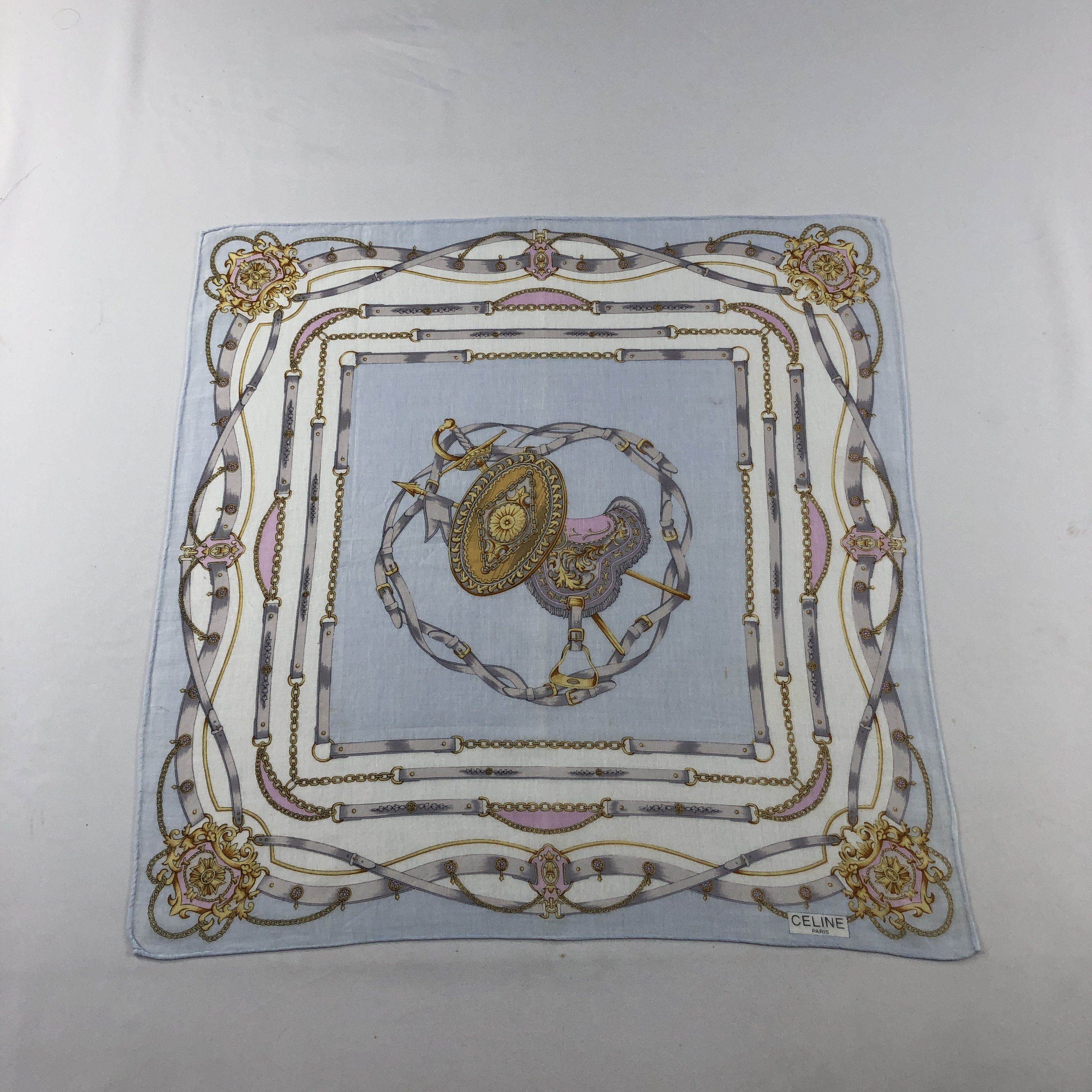 Celine Celine Handkerchief Neckerchief Bandana H3035 Size ONE SIZE - 1 Thumbnail