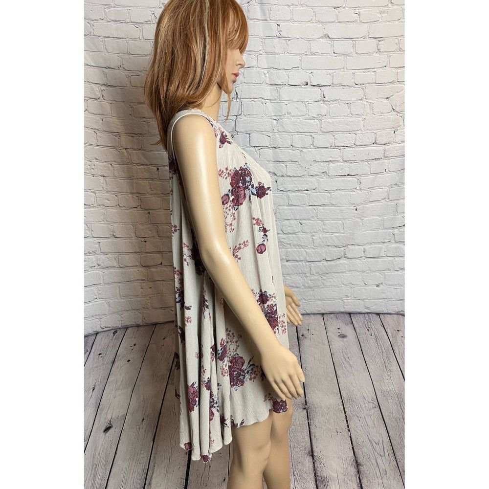 Free People New Free People Tree Swing Tunic Sleeveless Washed Stone Co Size XS / US 0-2 / IT 36-38 - 9 Thumbnail
