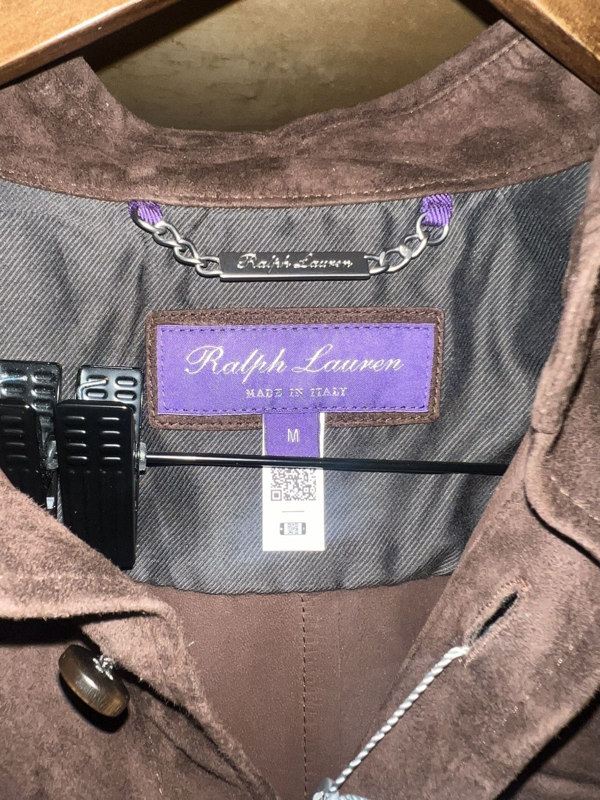 Ralph Lauren Purple Label Ralph Lauren Purple Label Barron Lamb Leather Shirt Jacket Size US M / EU 48-50 / 2 - 3 Thumbnail