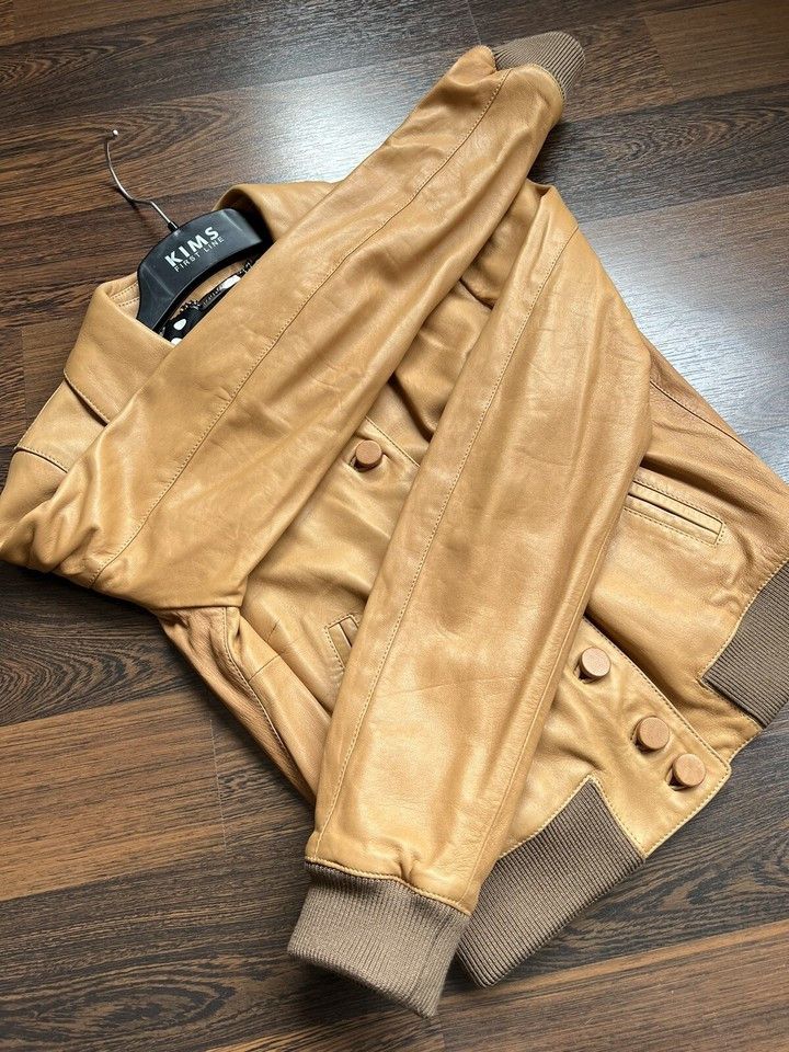 Dolce & Gabbana Dolce&Gabbana Women's Leather Bomber Jacket Size IT 38 /XXS Size XXS / US 00 / IT 34 - 6 Thumbnail