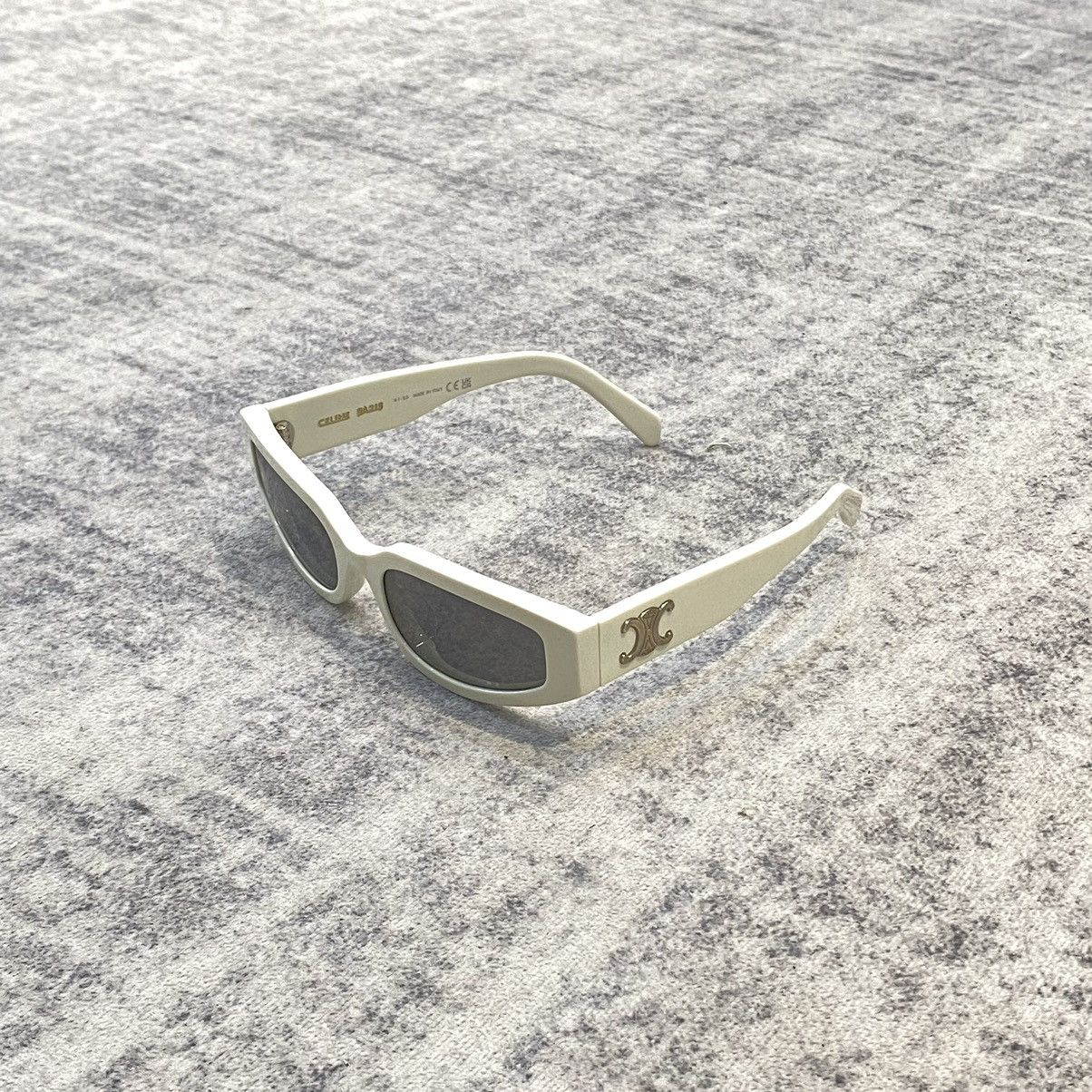 Celine CELINE Triomphe CL40269U Cat Eye Sunglasses WHITE Size ONE SIZE - 1 Thumbnail