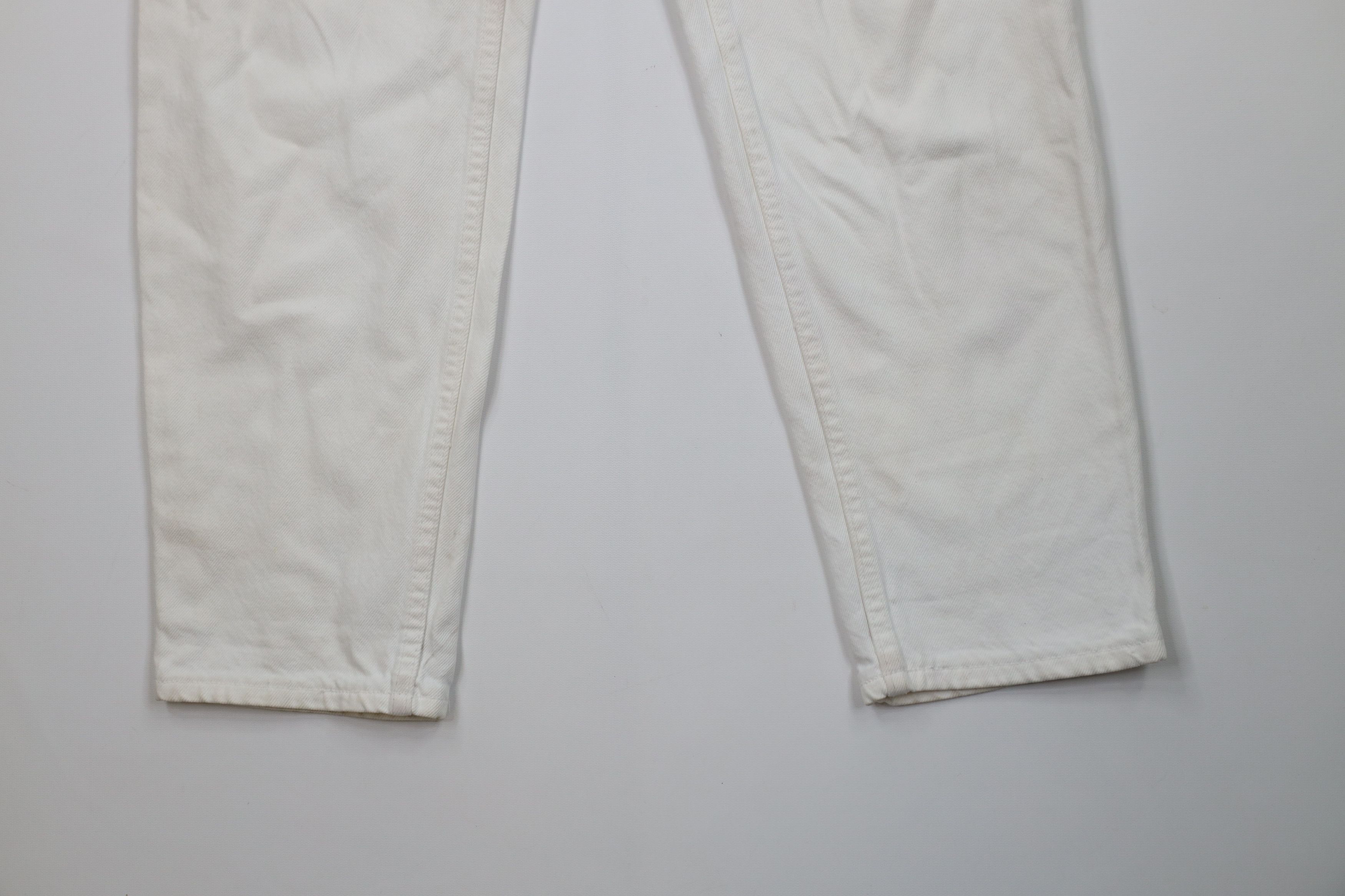 Levi's Vintage 90s Levis 950 Orange Tab Relaxed Fit Jeans White USA Size 36" / US 14 / IT 50 - 4 Thumbnail