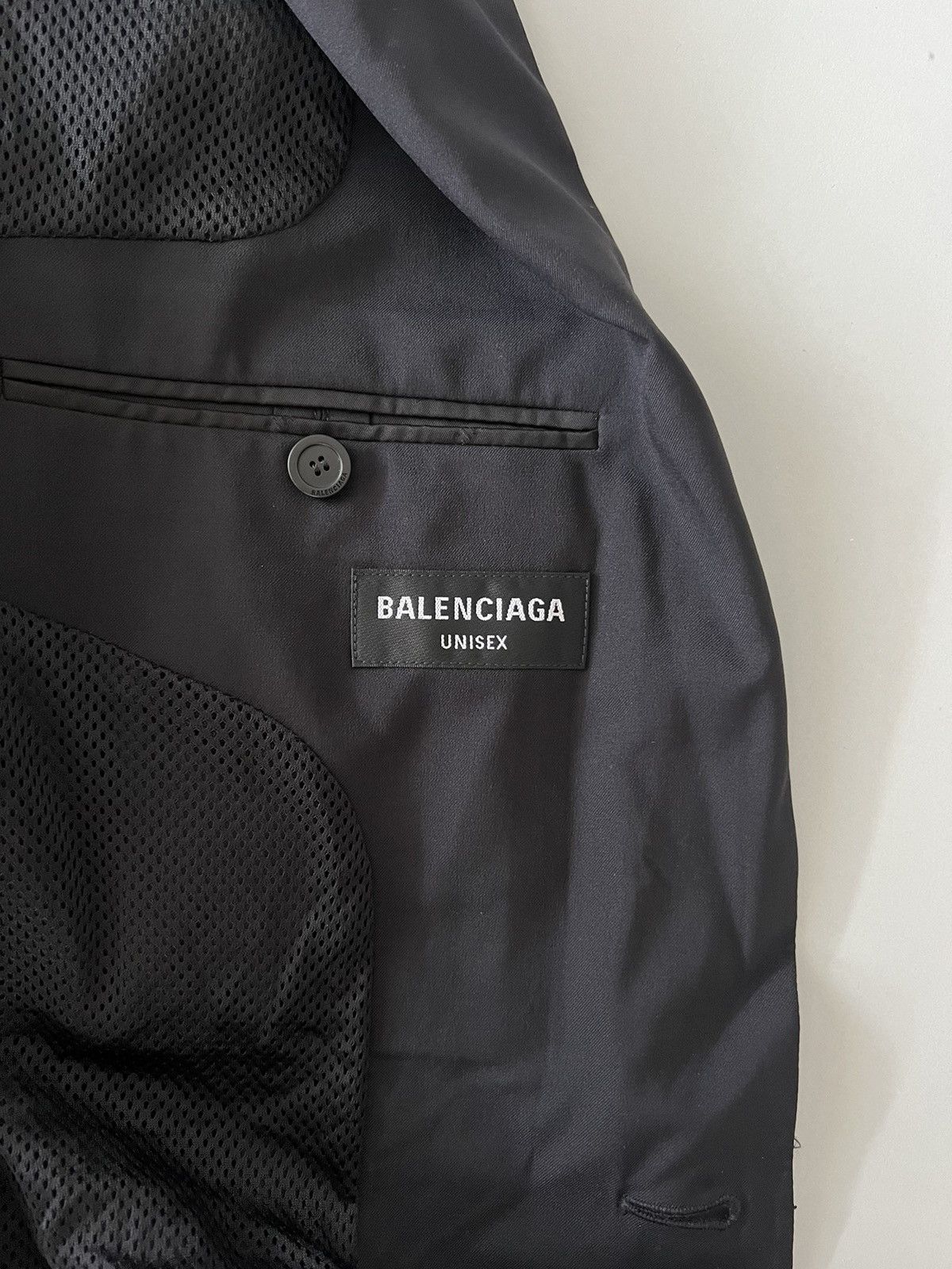 Balenciaga Balenciaga Afterworld Black Oversized Tailored Blazer Size US S / EU 44-46 / 1 - 9 Thumbnail